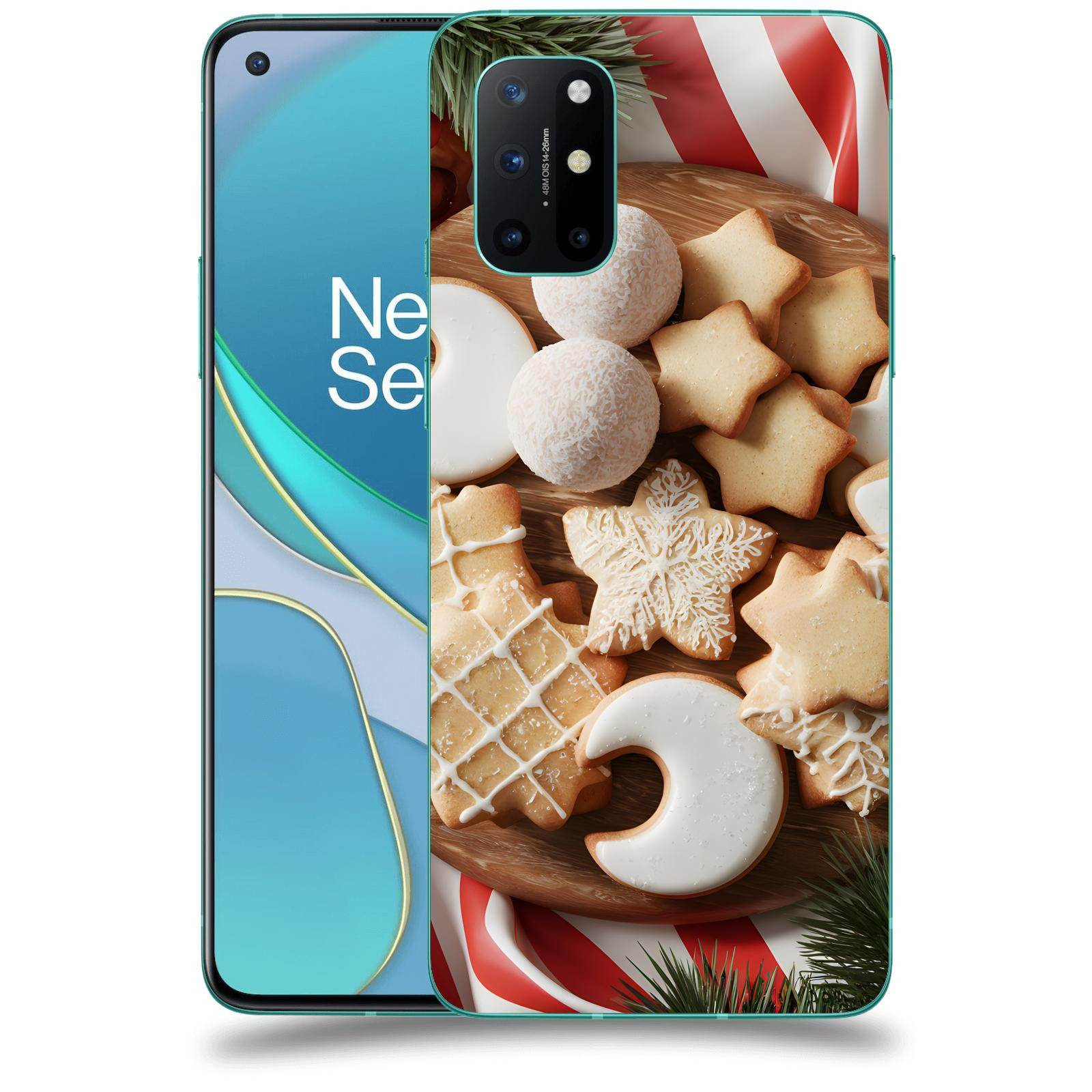 ACOVER Kryt na mobil OnePlus 8T - Vánoční cukroví 2