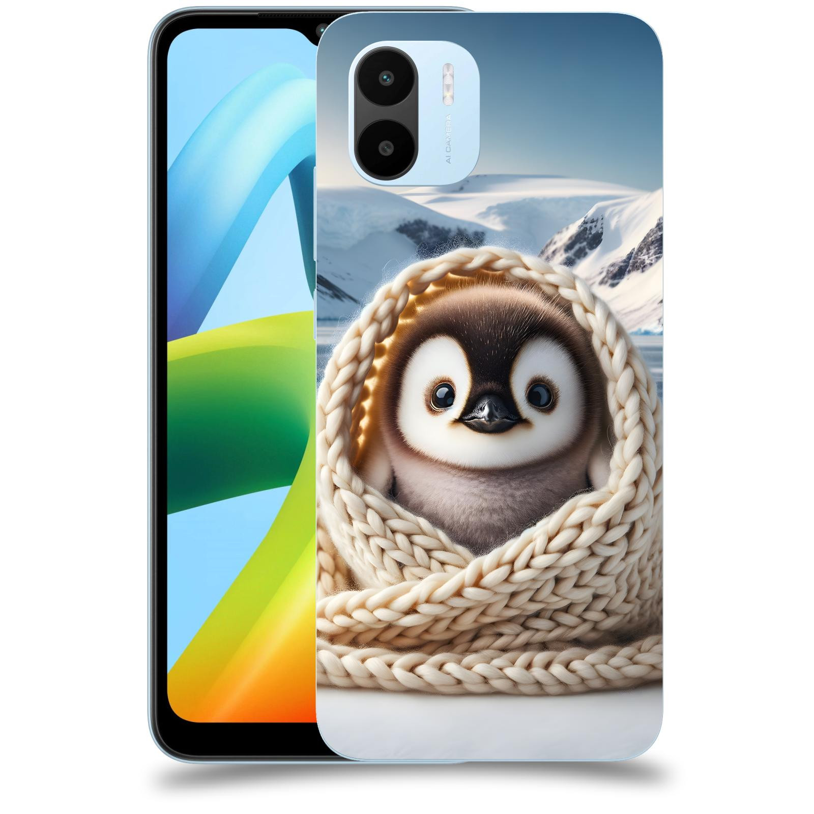 ACOVER Kryt na mobil Xiaomi Redmi A1 - Tučňák