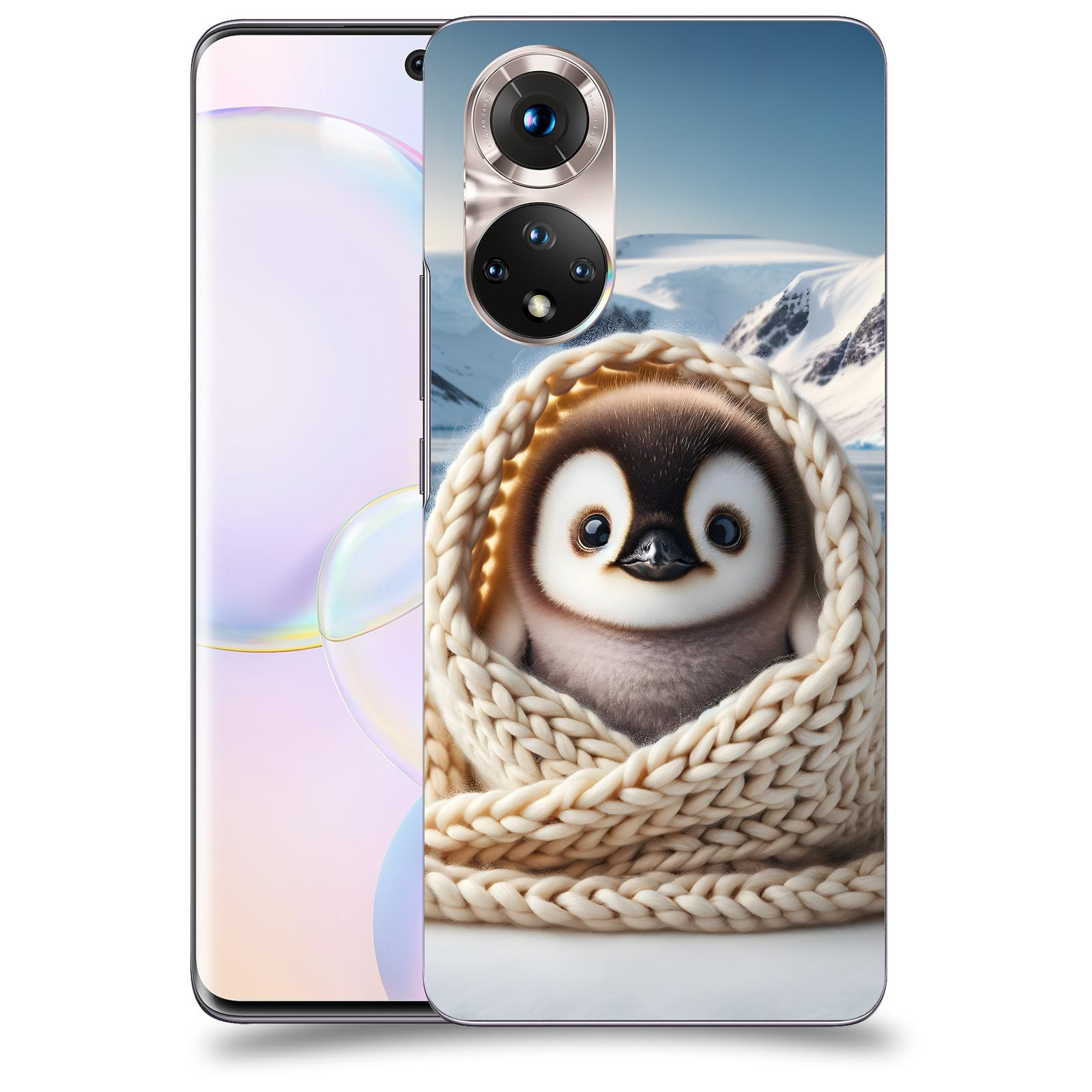 ACOVER Kryt na mobil Honor 50 5G - Tučňák