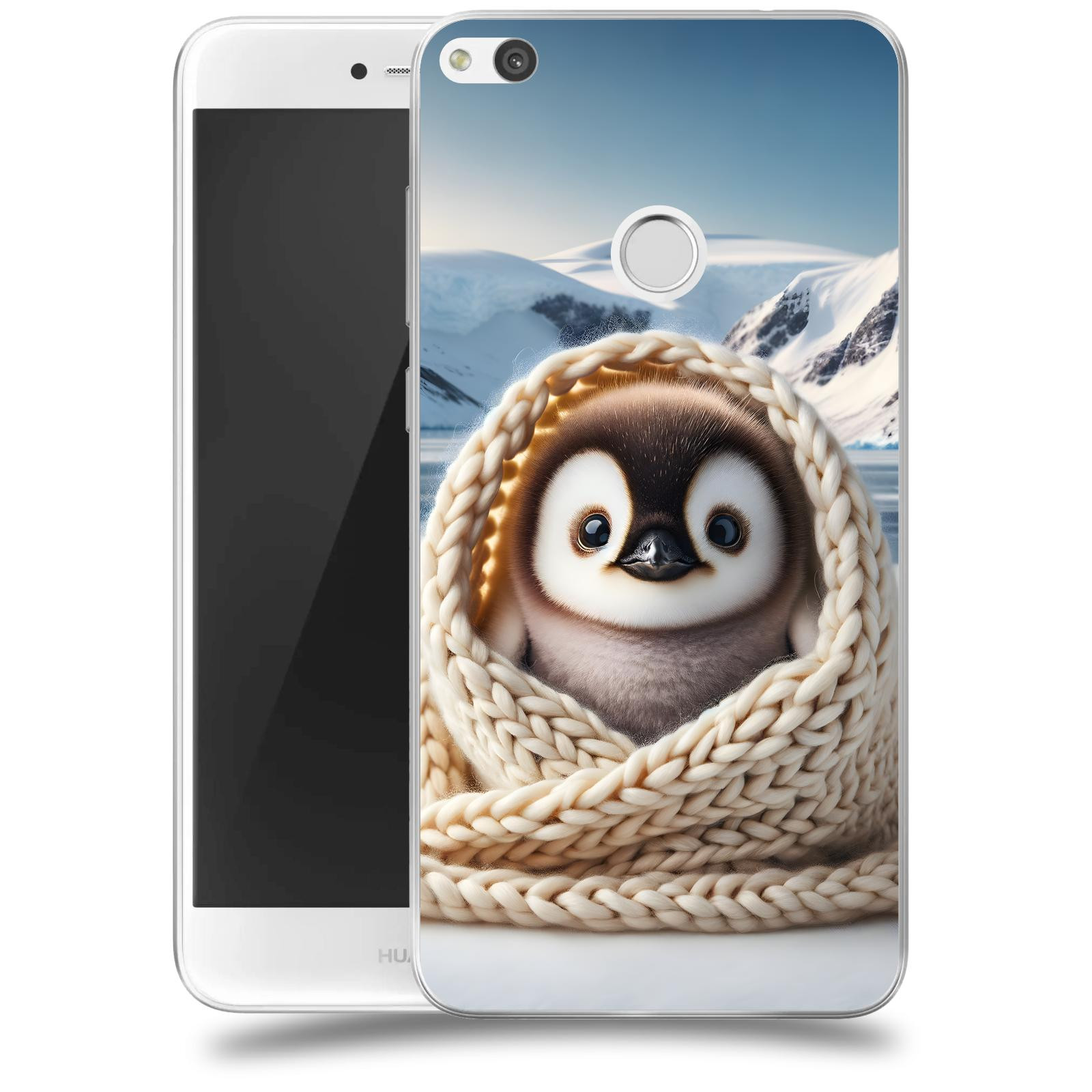 ACOVER Kryt na mobil Huawei P9 Lite 2017 - Tučňák