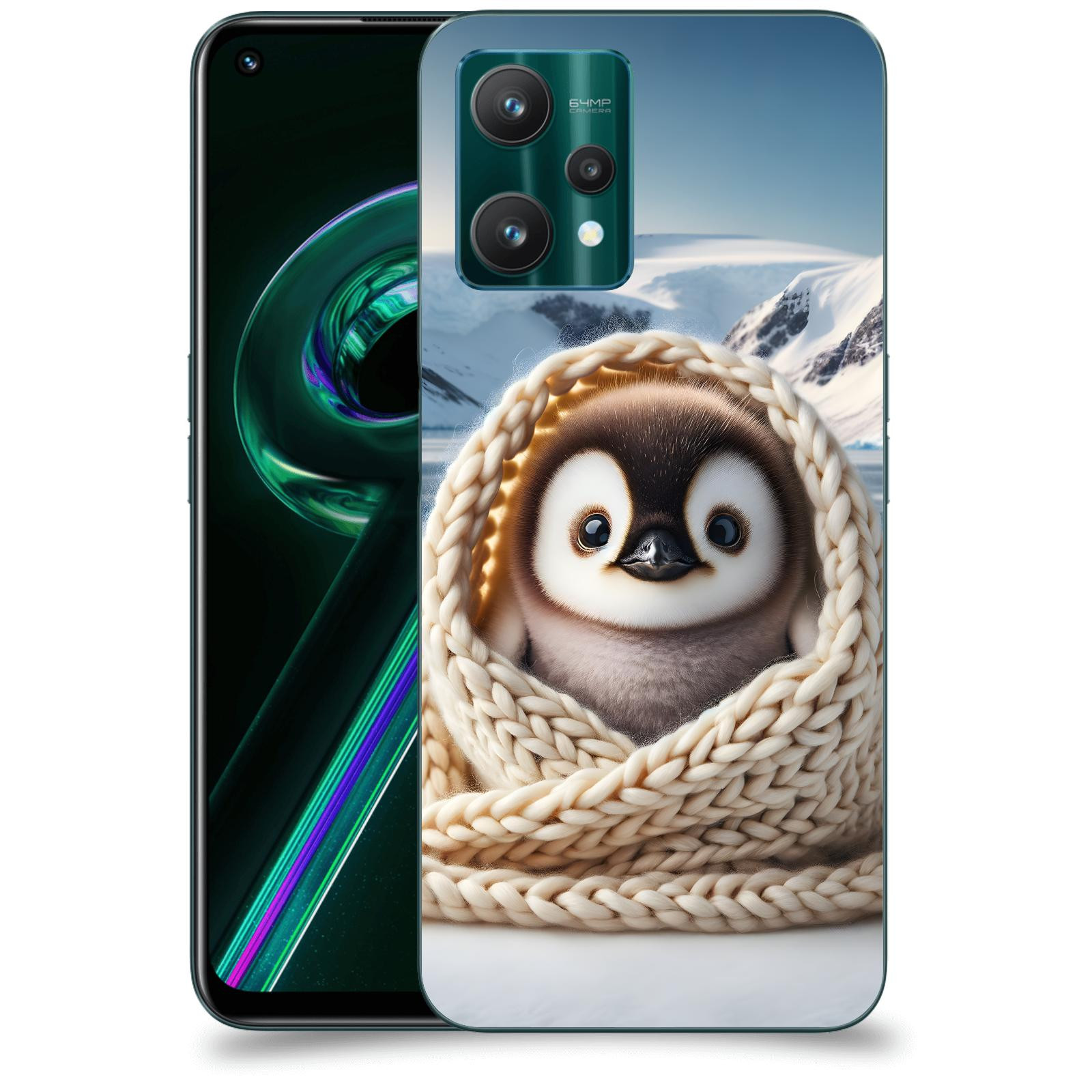ACOVER Kryt na mobil Realme 9 Pro 5G - Tučňák