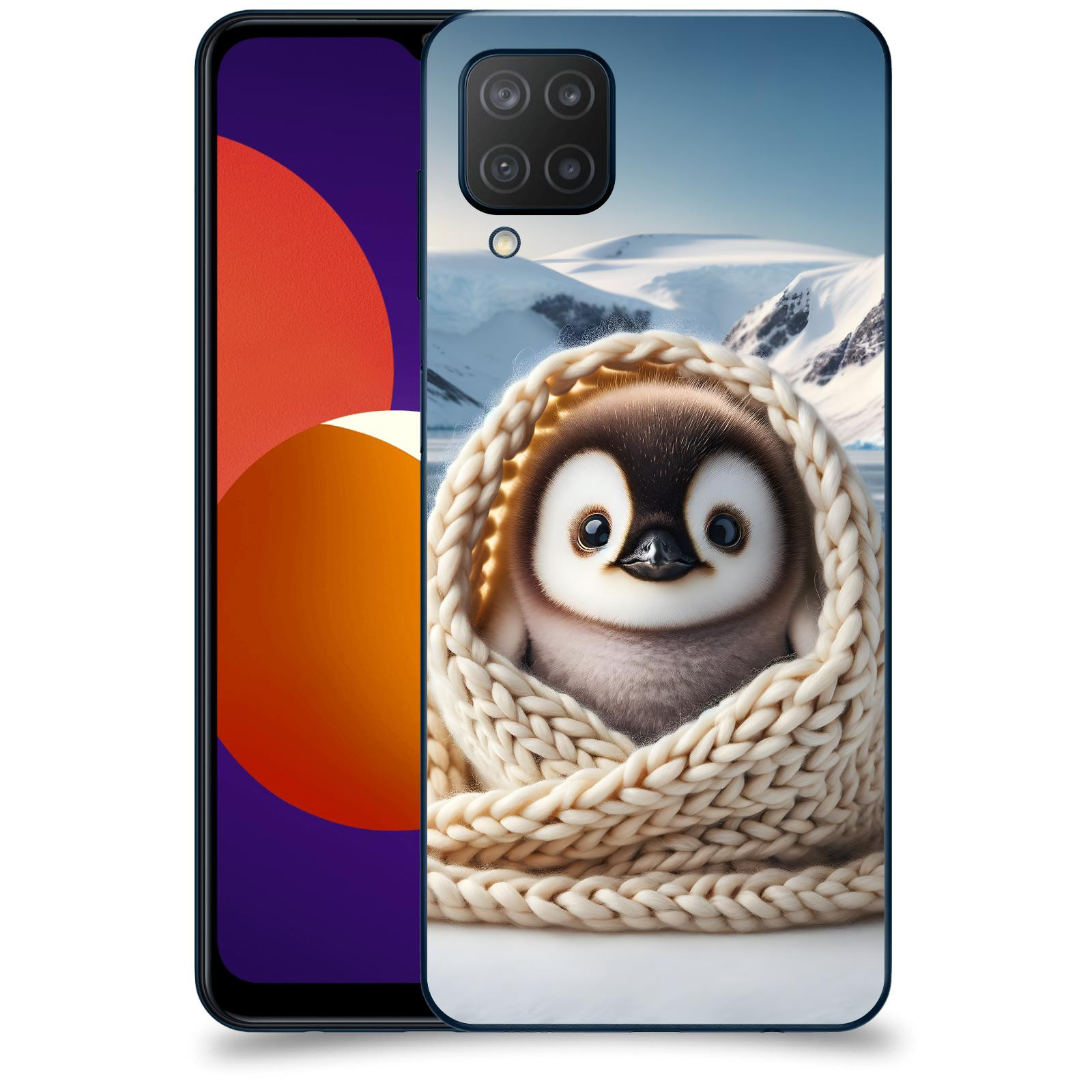 ACOVER Kryt na mobil Samsung Galaxy M12 M127F - Tučňák