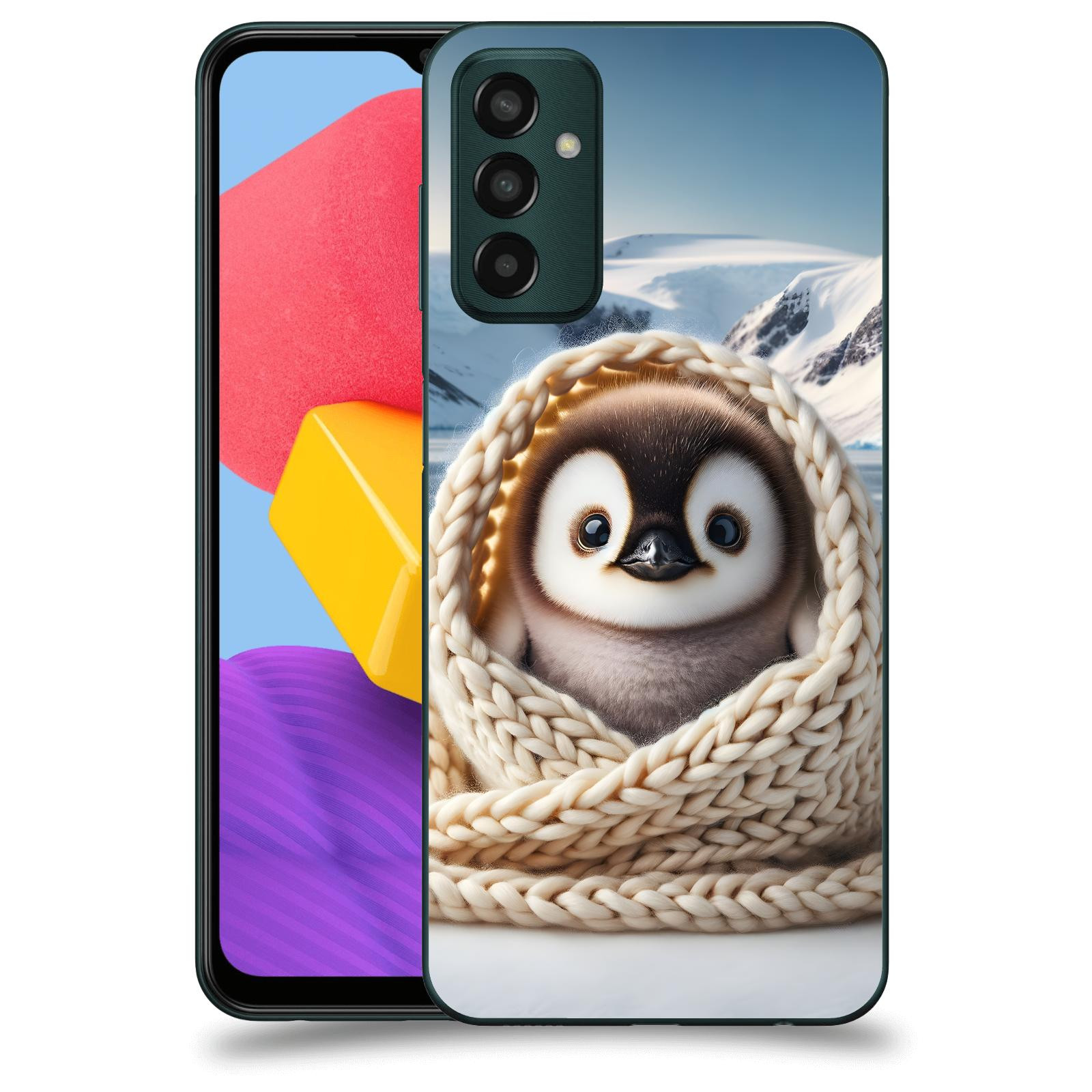 ACOVER Kryt na mobil Samsung Galaxy M13 M135F - Tučňák