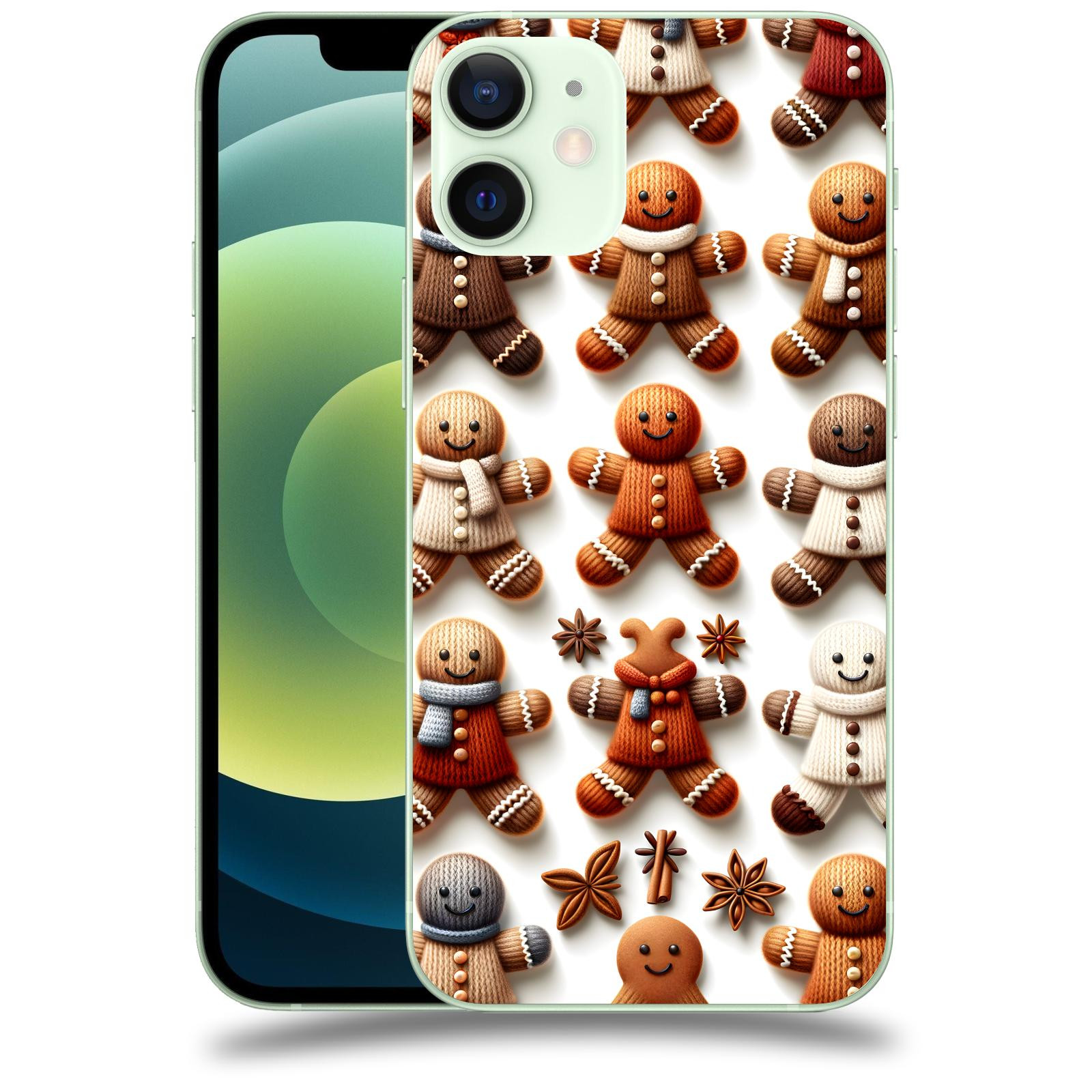 ACOVER Kryt na mobil Apple iPhone 12 mini - Perníčky 2