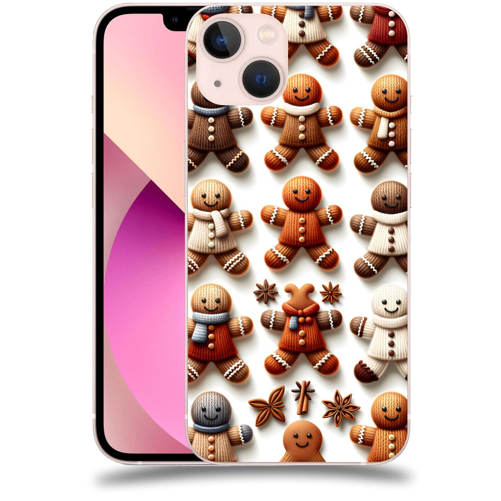 ACOVER Kryt na mobil Apple iPhone 13 - Perníčky 2