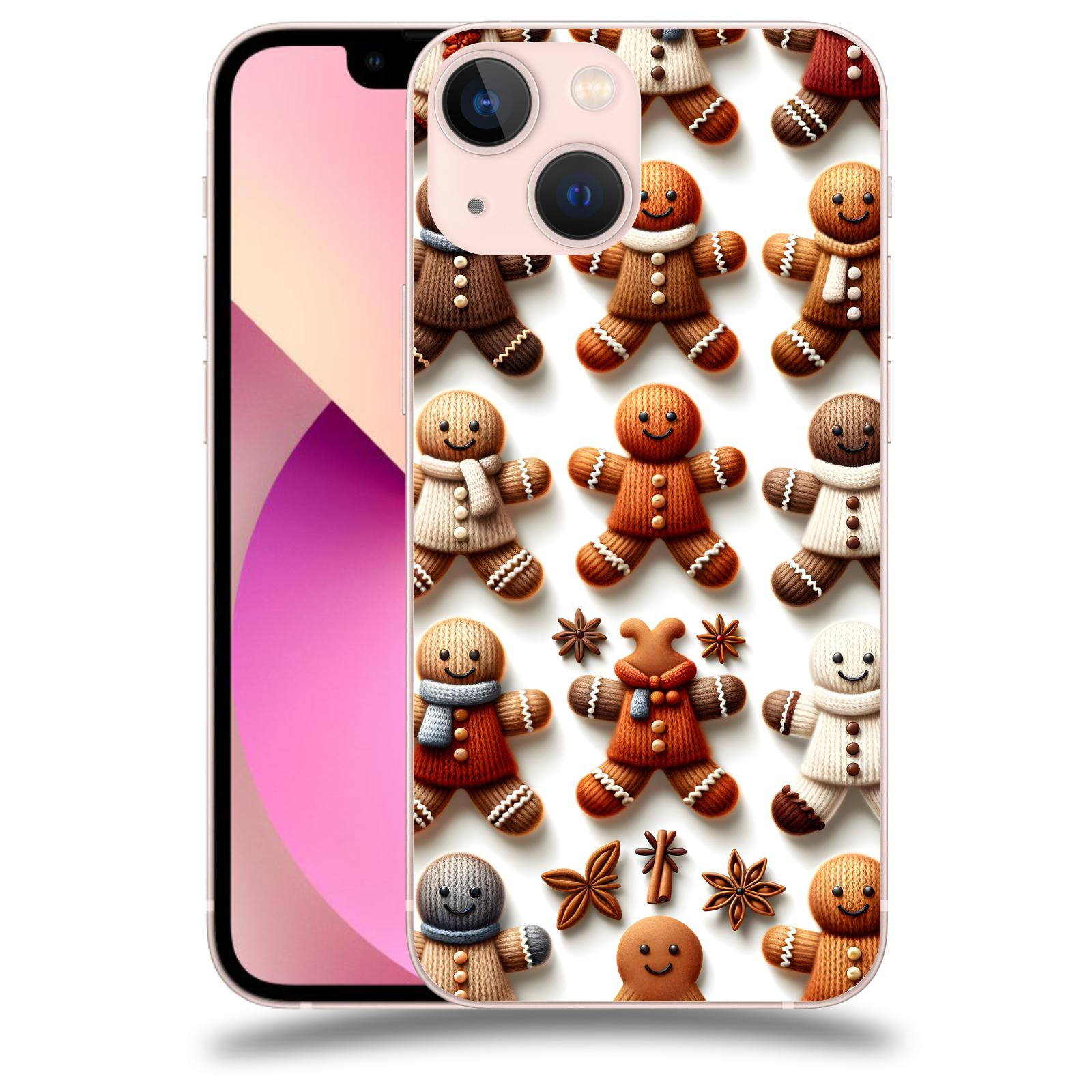 ACOVER Kryt na mobil Apple iPhone 13 mini - Perníčky 2