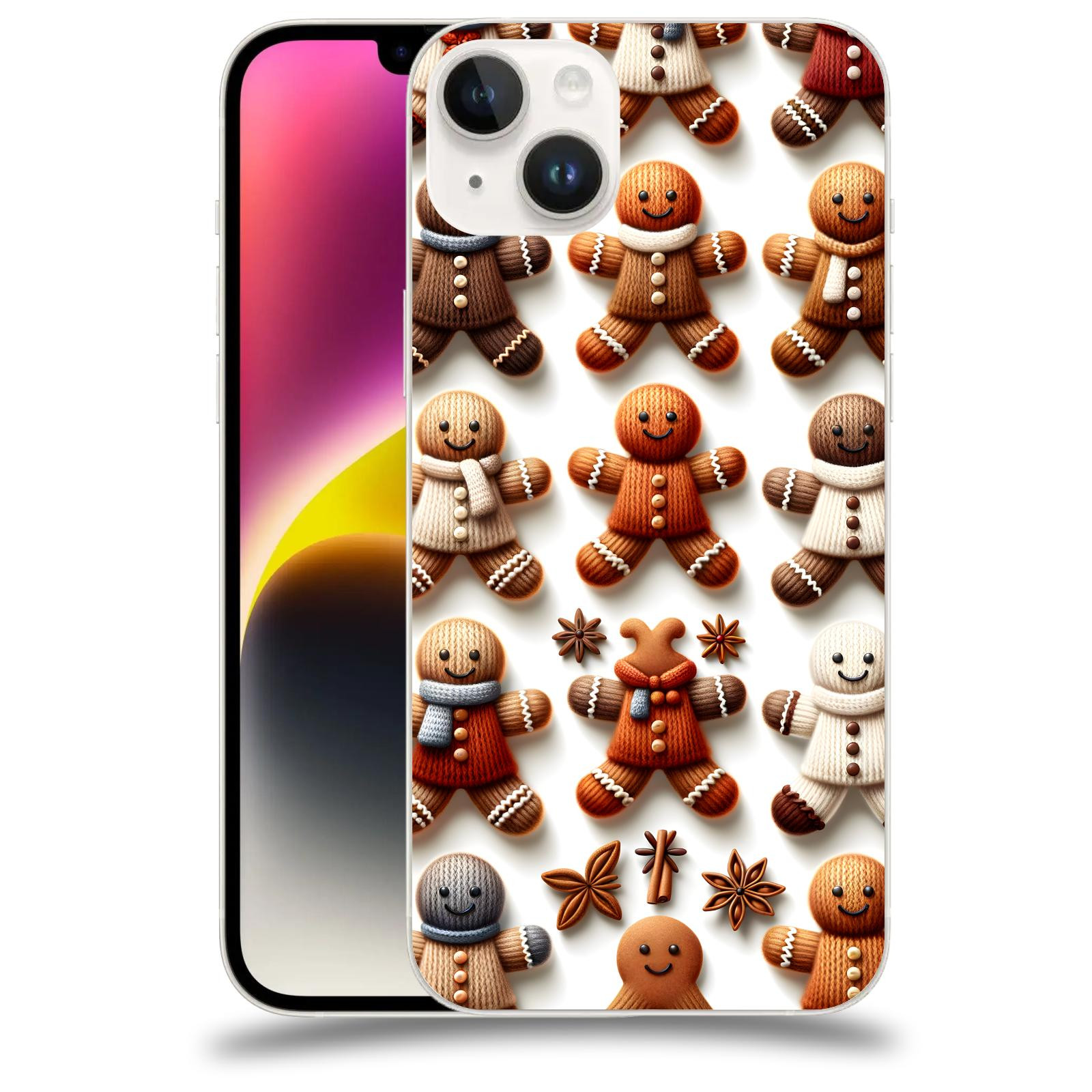 ACOVER Kryt na mobil Apple iPhone 14 Plus - Perníčky 2