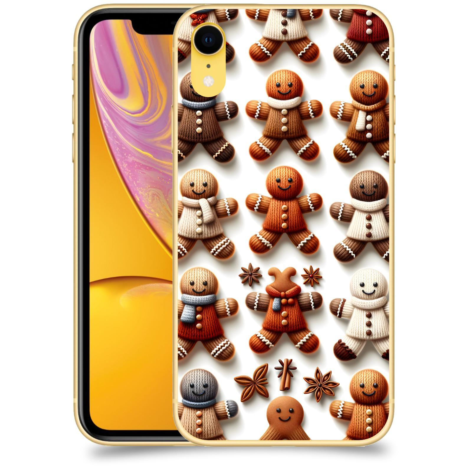 ACOVER Kryt na mobil Apple iPhone XR - Perníčky 2