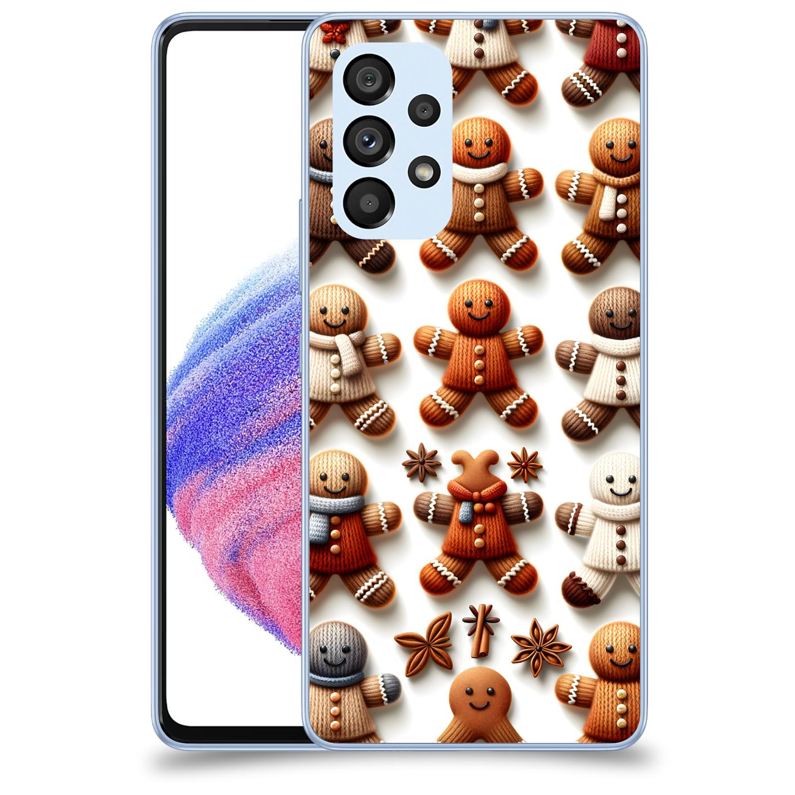 ACOVER Kryt na mobil Samsung Galaxy A32 5G A326B - Perníčky 2