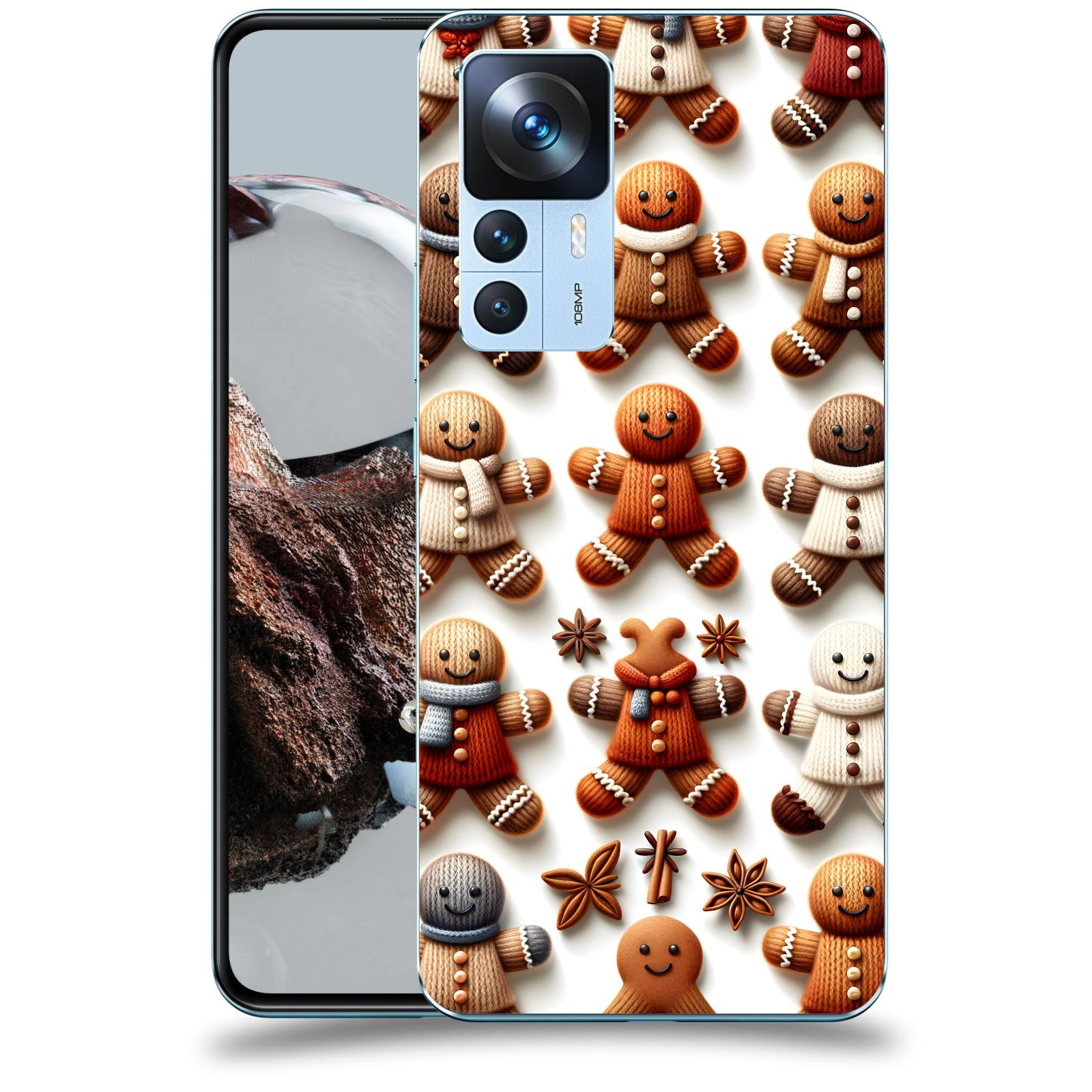 ACOVER Kryt na mobil Xiaomi 12T - Perníčky 2