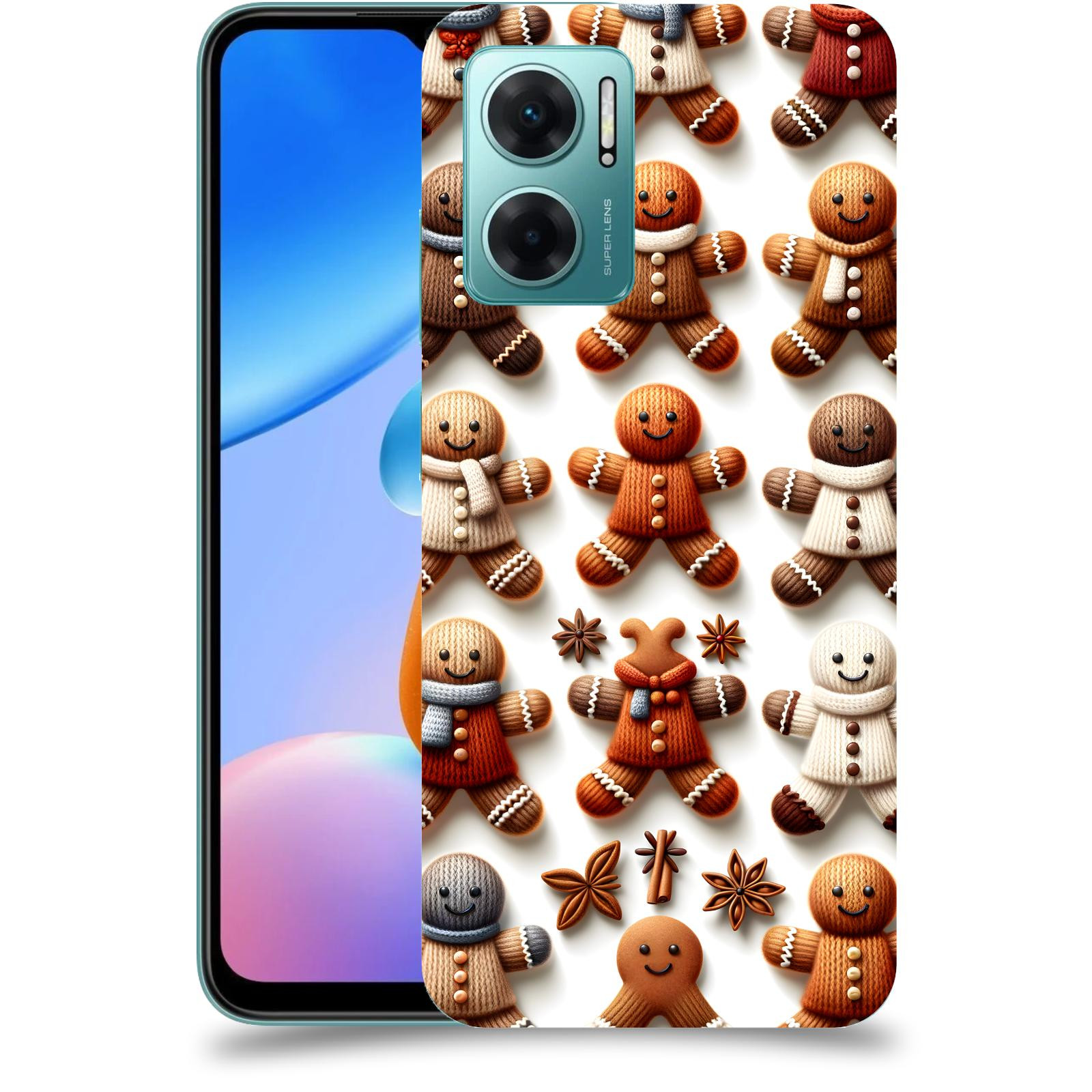 ACOVER Kryt na mobil Xiaomi Redmi 10 5G - Perníčky 2