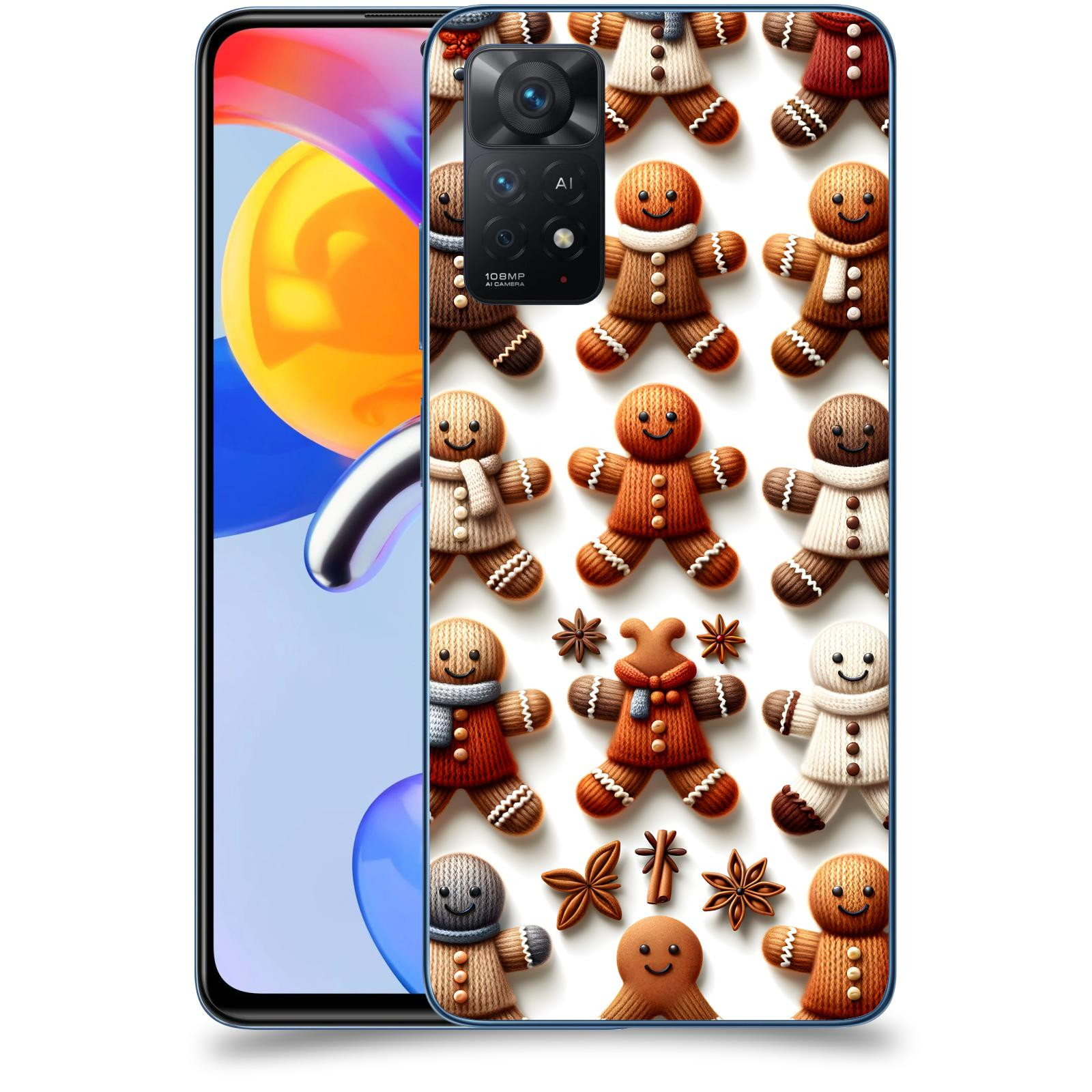 ACOVER Kryt na mobil Xiaomi Redmi Note 11 Pro 5G - Perníčky 2