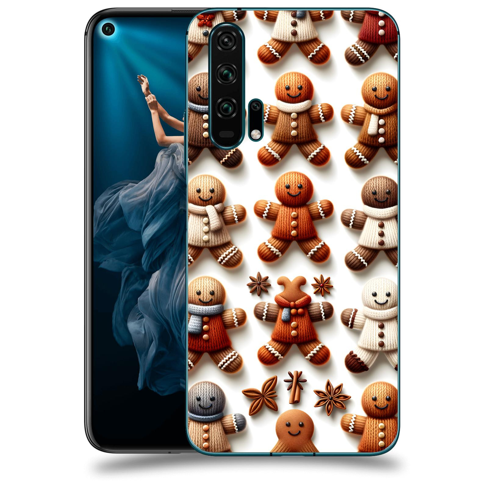 ACOVER Kryt na mobil Honor 20 Pro - Perníčky 2