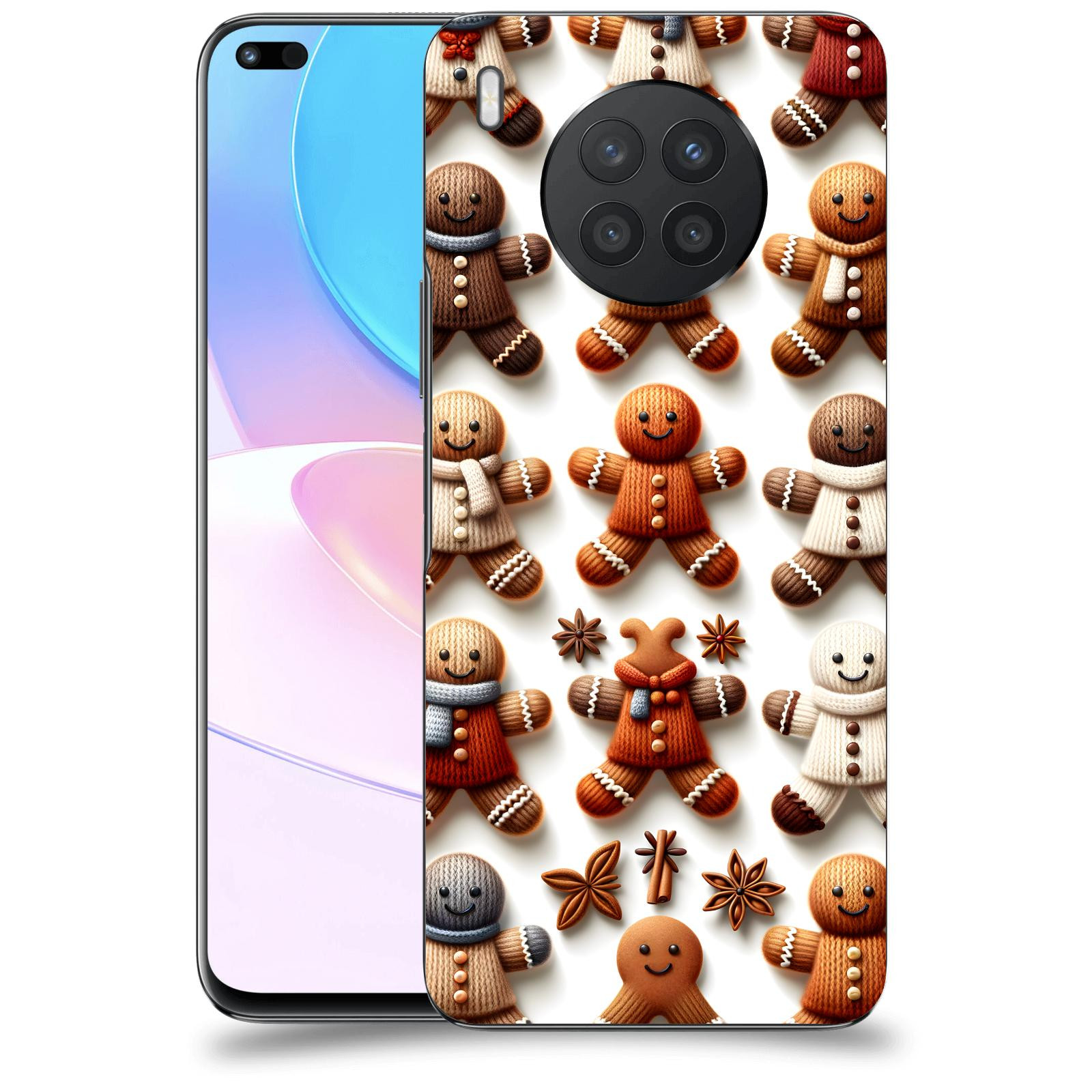 ACOVER Kryt na mobil Honor 50 Lite - Perníčky 2