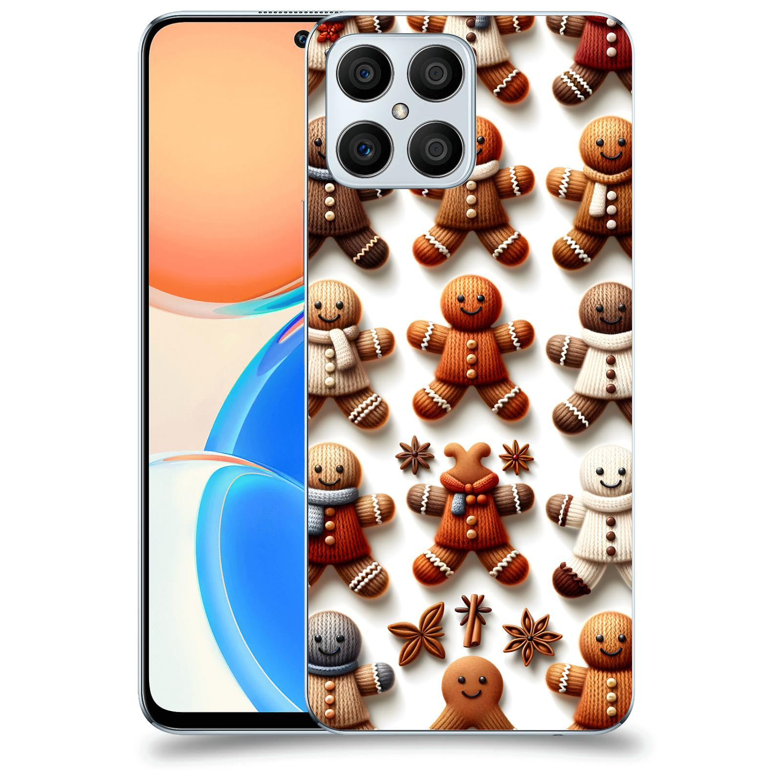 ACOVER Kryt na mobil Honor X8 5G - Perníčky 2