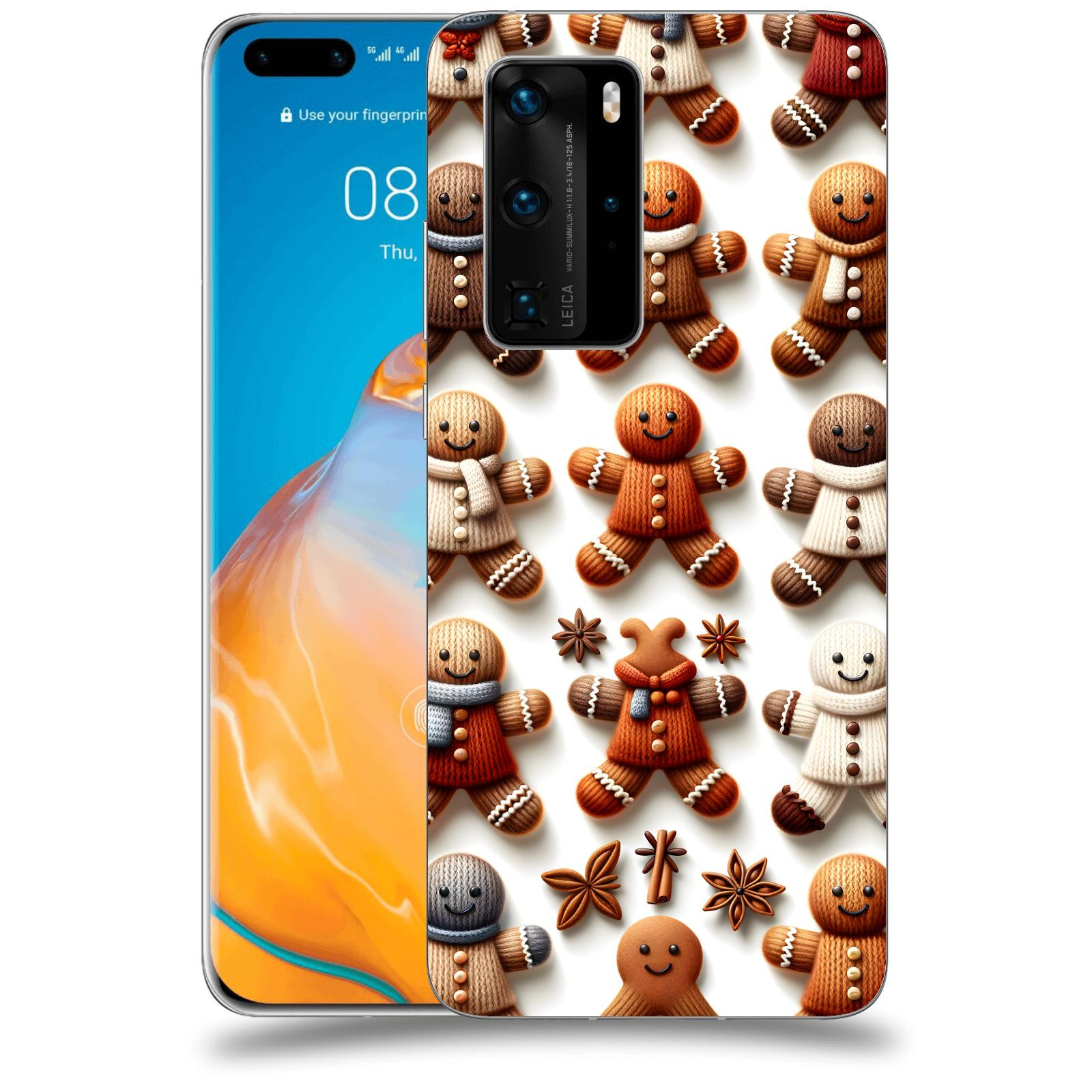 ACOVER Kryt na mobil Huawei P40 - Perníčky 2