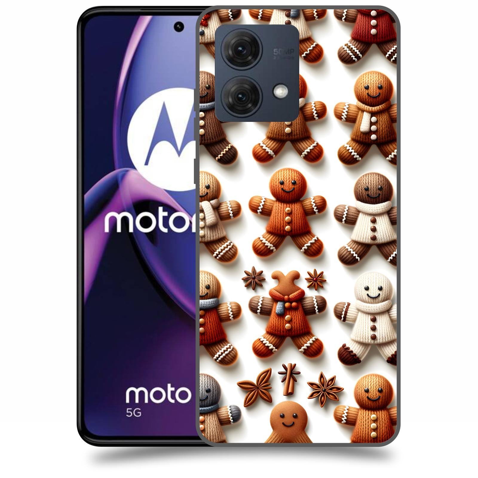 ACOVER Kryt na mobil Motorola Moto G84 5G - Perníčky 2