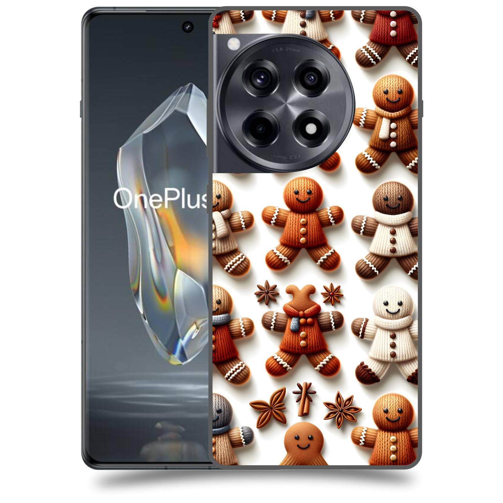 ACOVER Kryt na mobil OnePlus 12 - Perníčky 2