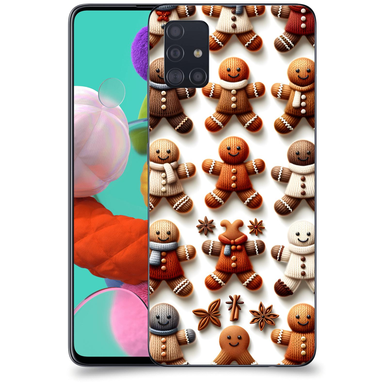 ACOVER Kryt na mobil Samsung Galaxy A51 A515F - Perníčky 2