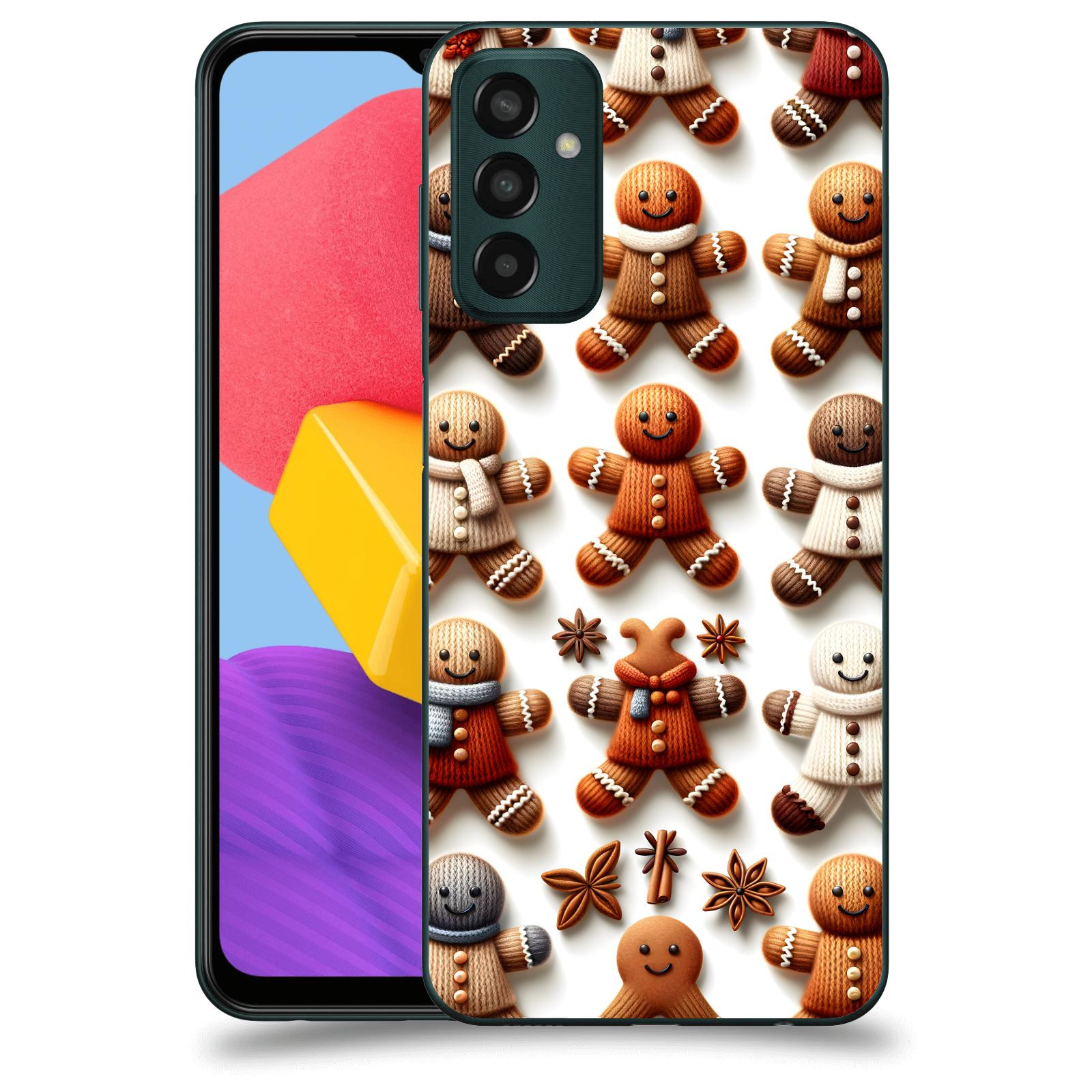 ACOVER Kryt na mobil Samsung Galaxy M13 M135F - Perníčky 2