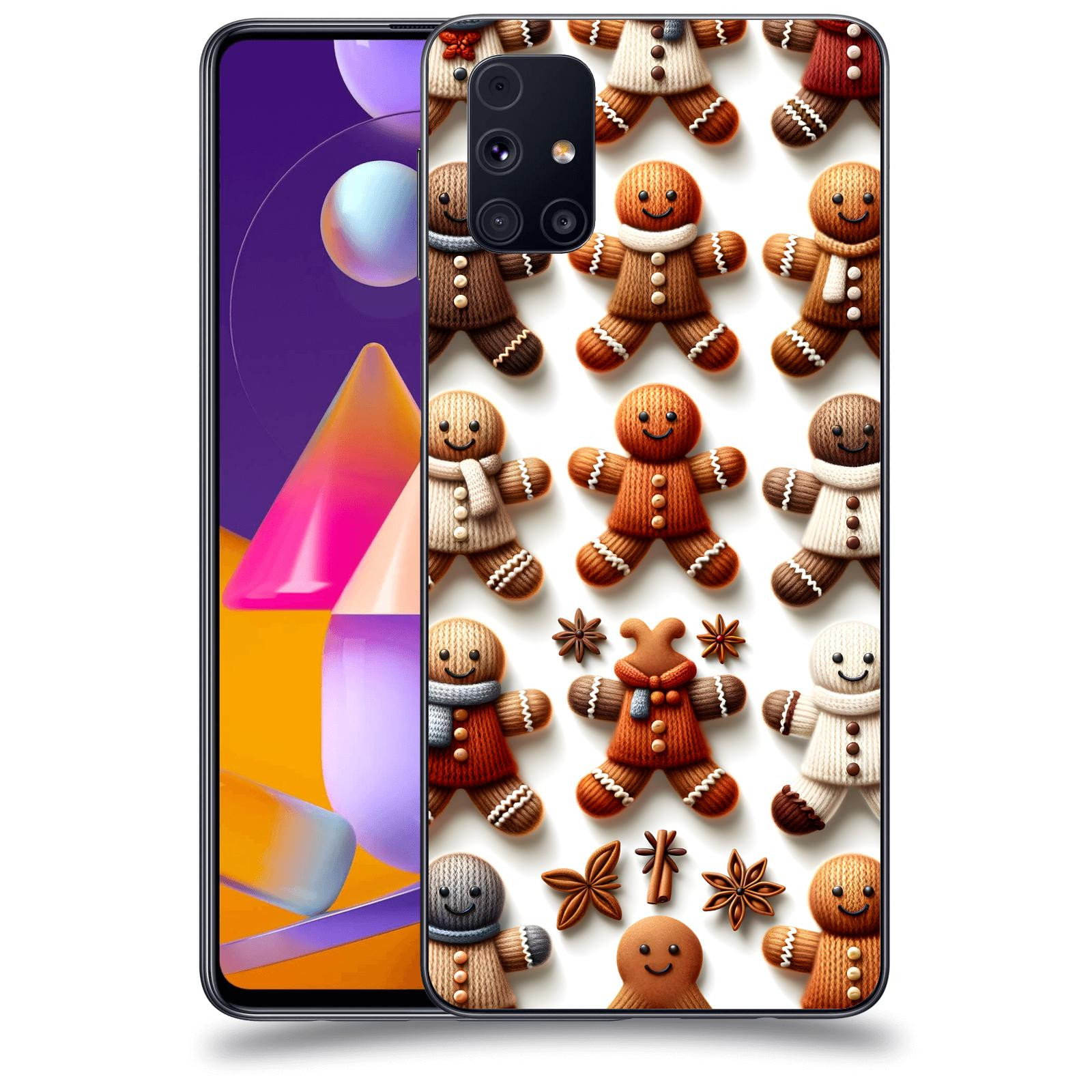 ACOVER Kryt na mobil Samsung Galaxy M31s - Perníčky 2