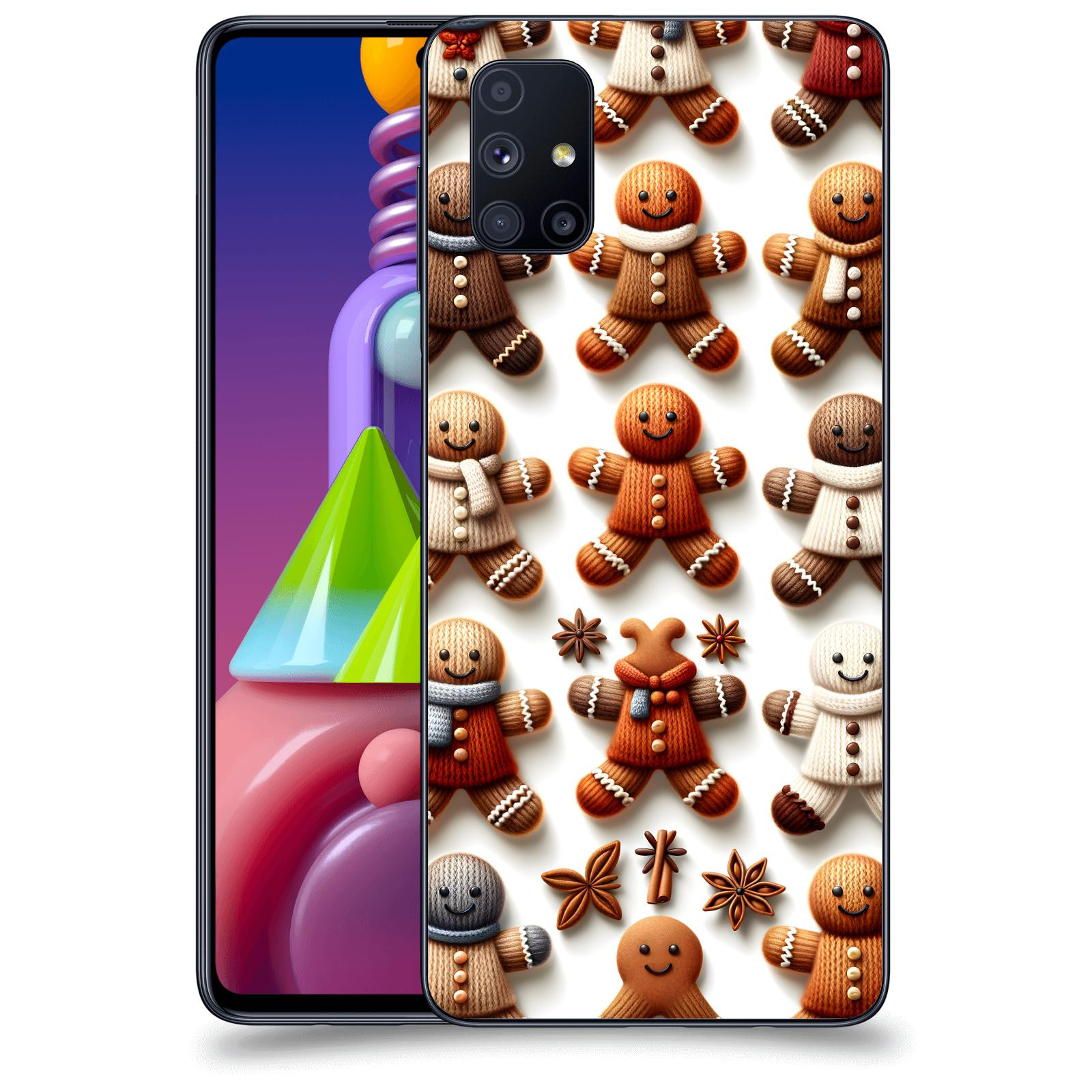 ACOVER Kryt na mobil Samsung Galaxy M51 M515F - Perníčky 2