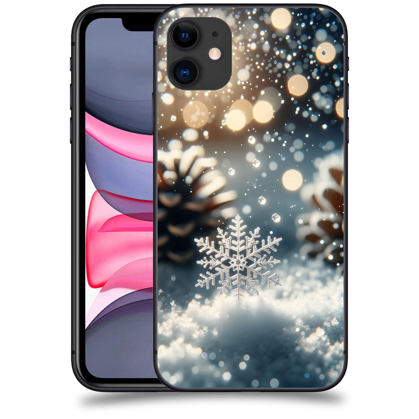 ACOVER Kryt na mobil Apple iPhone 11 - Vločka