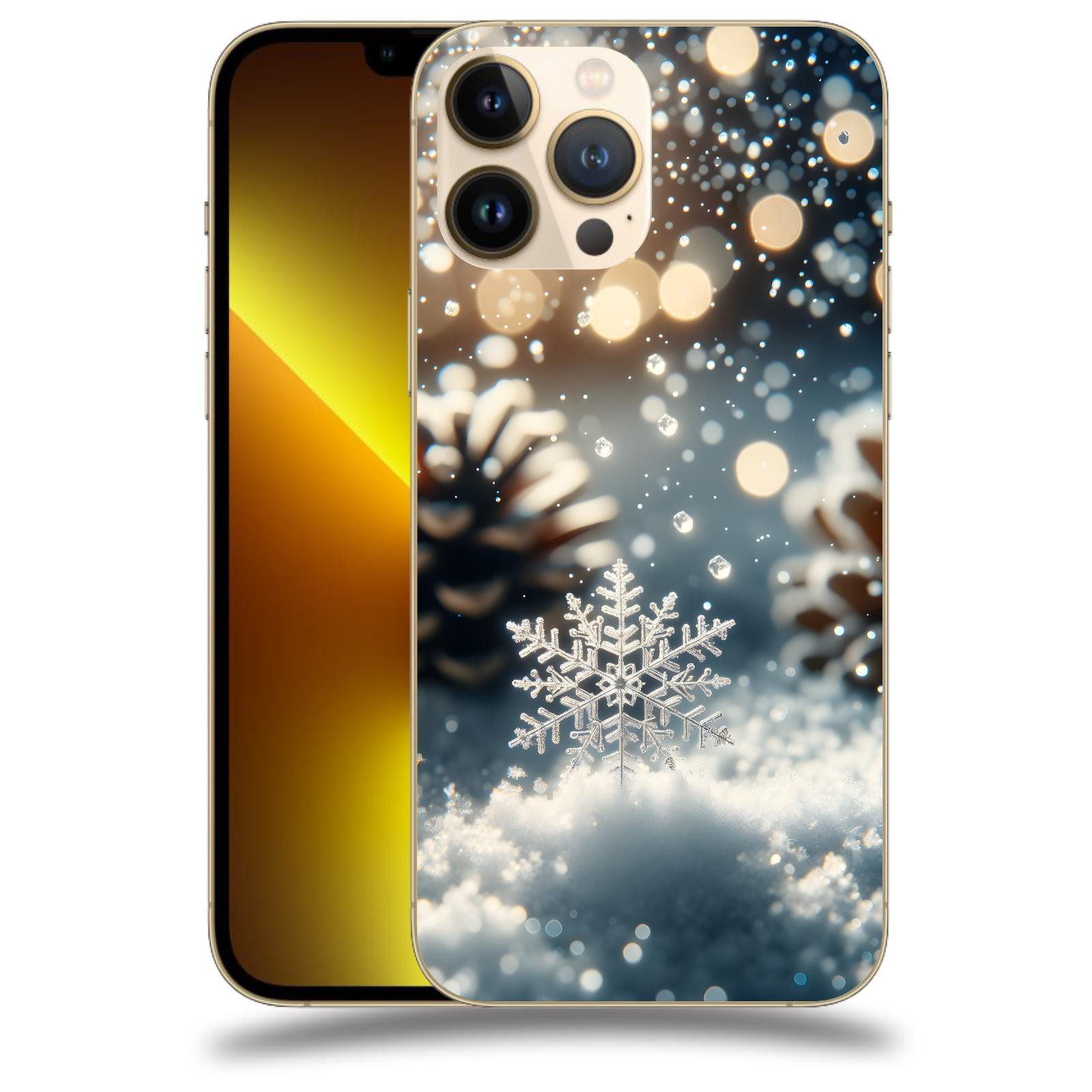 ACOVER Kryt na mobil Apple iPhone 13 Pro - Vločka