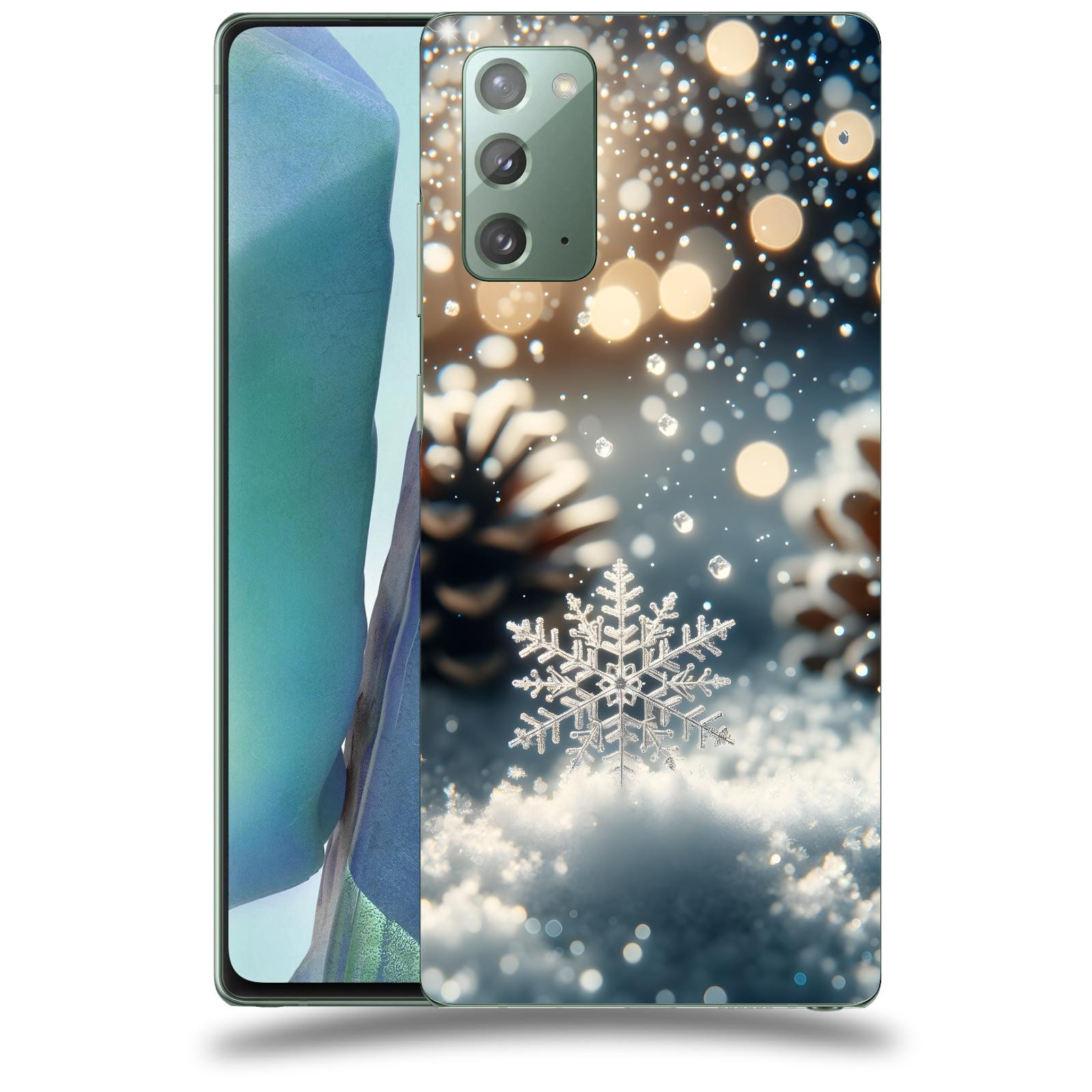 ACOVER Kryt na mobil Samsung Galaxy Note 20 - Vločka