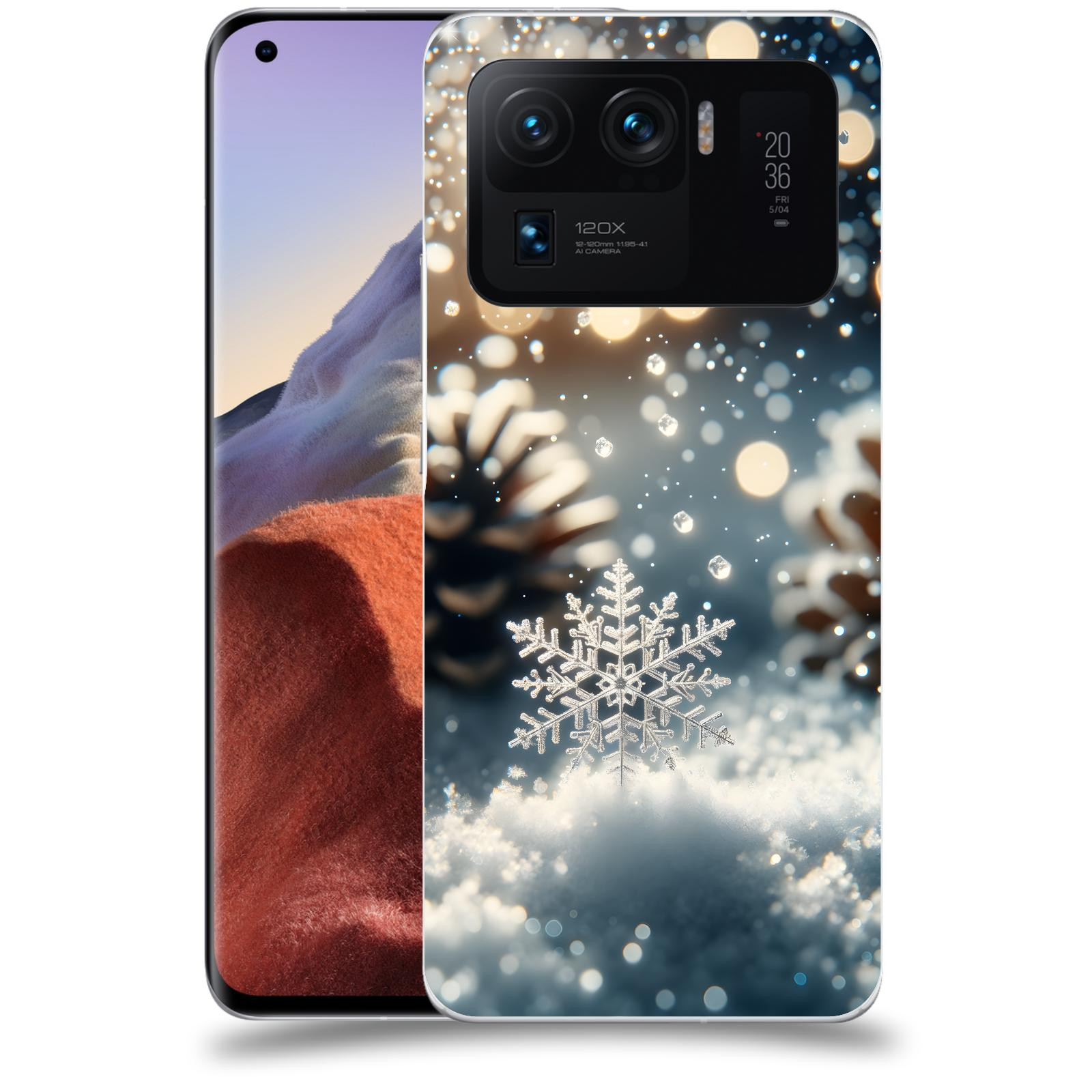 ACOVER Kryt na mobil Xiaomi Mi 11 Ultra - Vločka