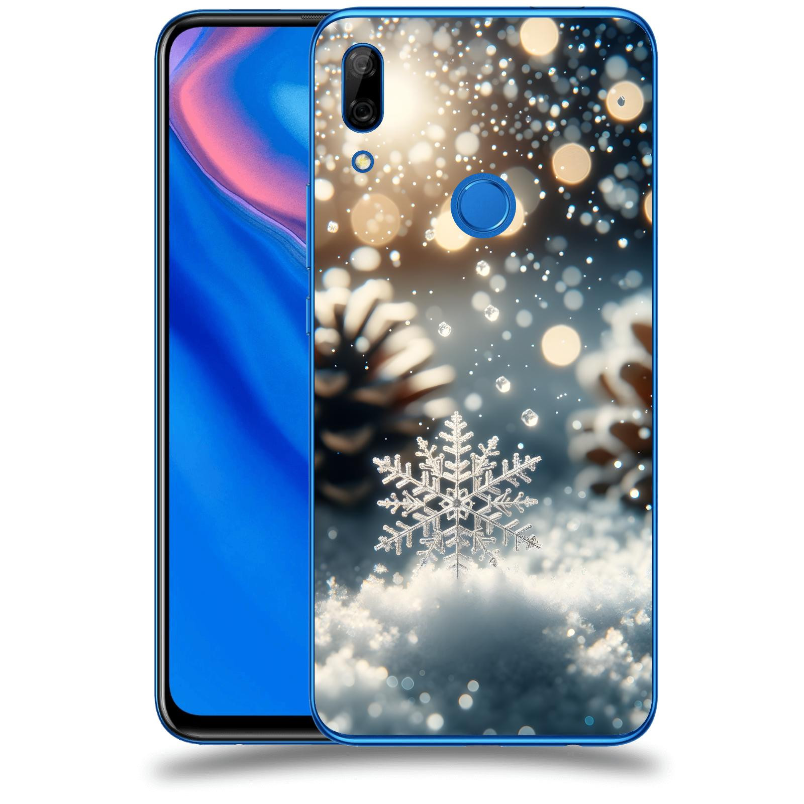 ACOVER Kryt na mobil Huawei P Smart Z - Vločka
