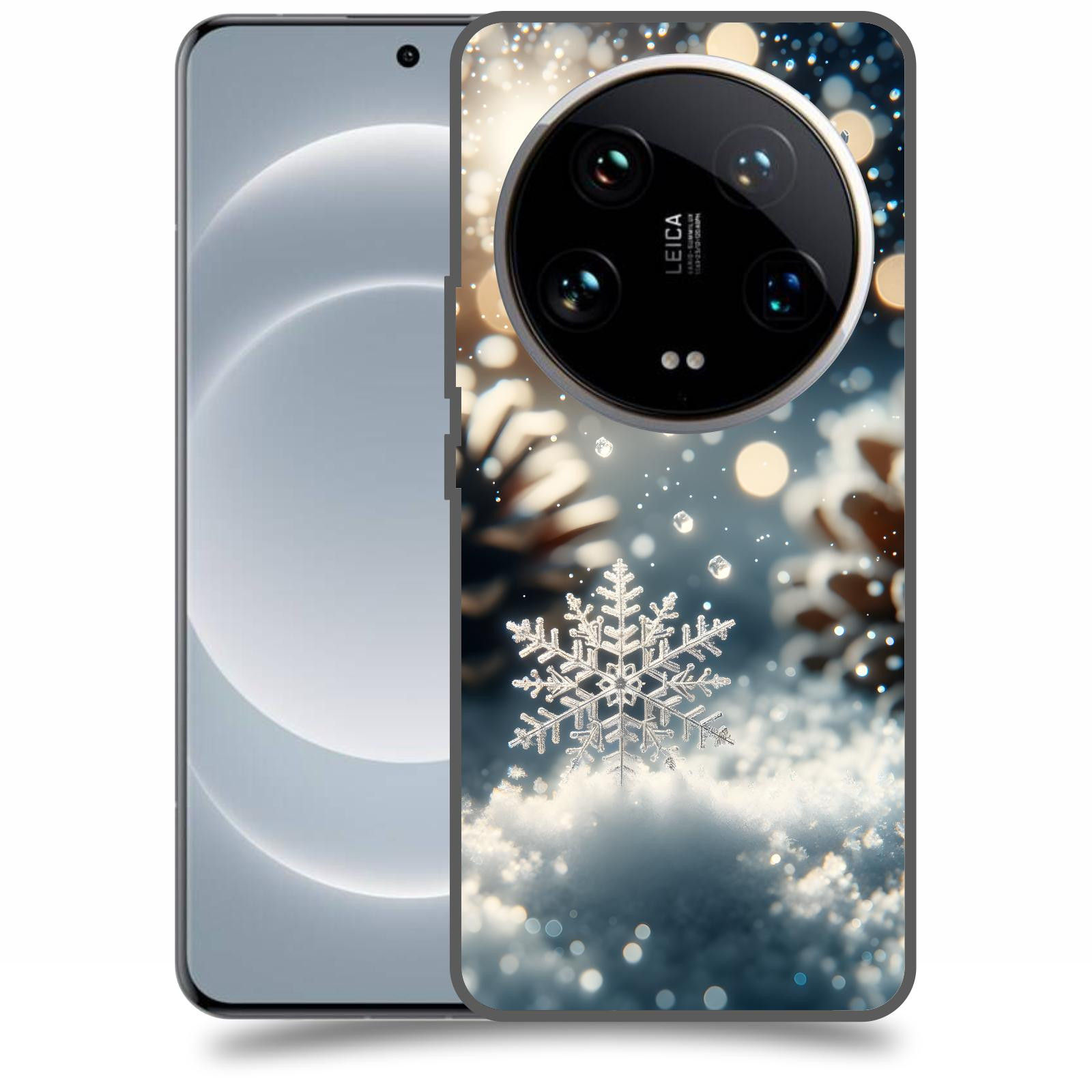 ACOVER Kryt na mobil Xiaomi 14 Ultra - Vločka