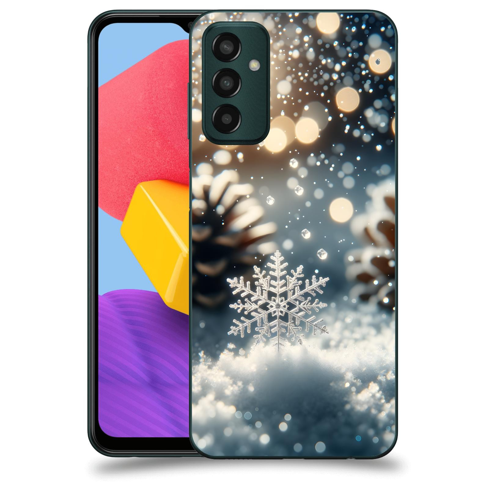 ACOVER Kryt na mobil Samsung Galaxy M13 M135F - Vločka