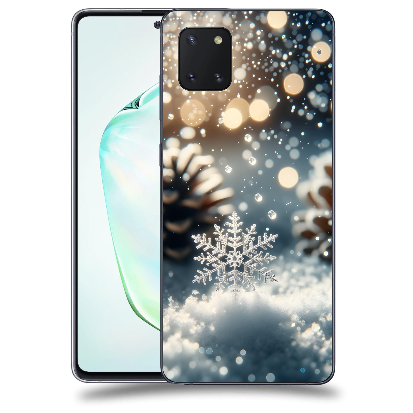 ACOVER Kryt na mobil Samsung Galaxy Note 10 Lite N770F - Vločka
