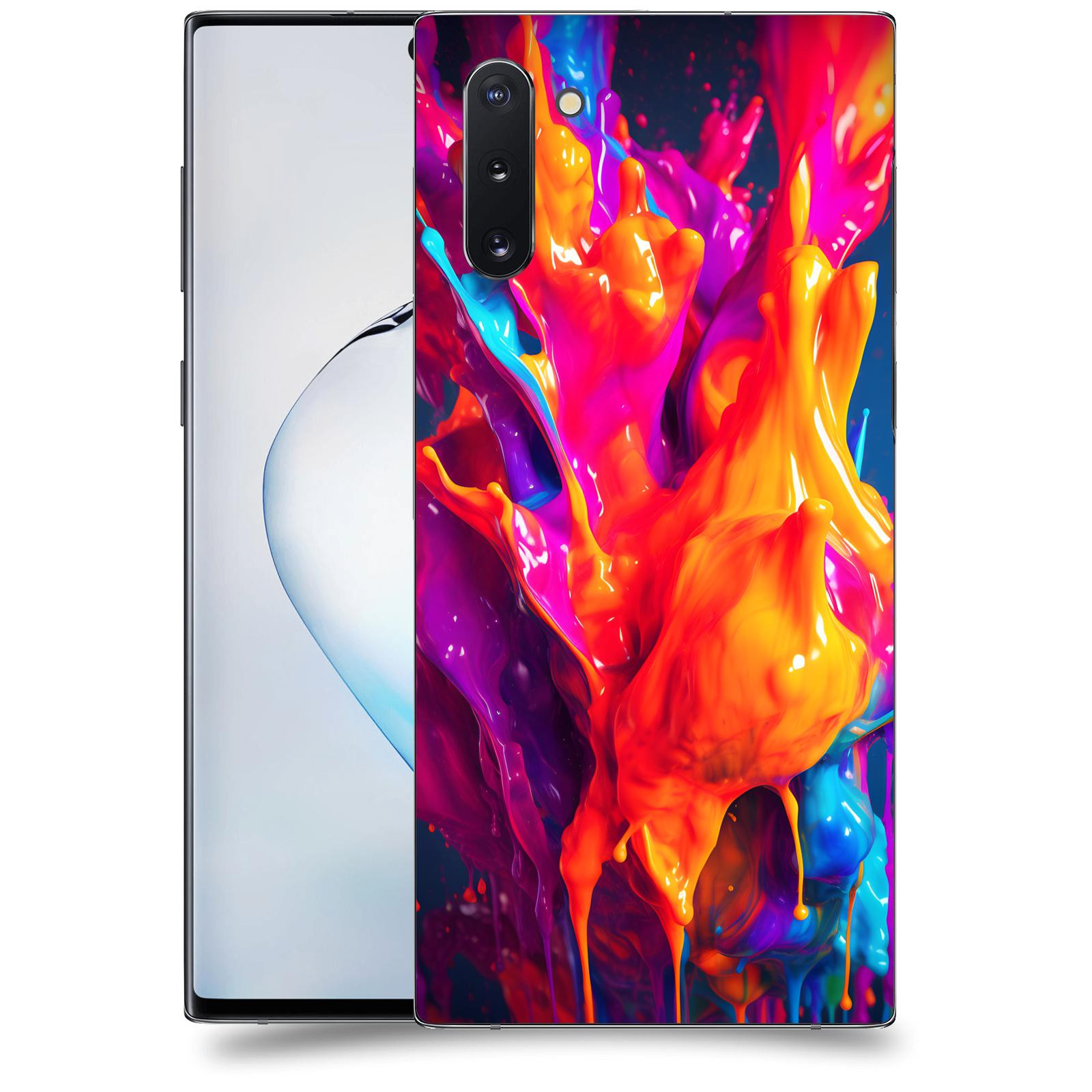 ACOVER Kryt na mobil Samsung Galaxy Note 10 N970F - Beautiful Liquid I