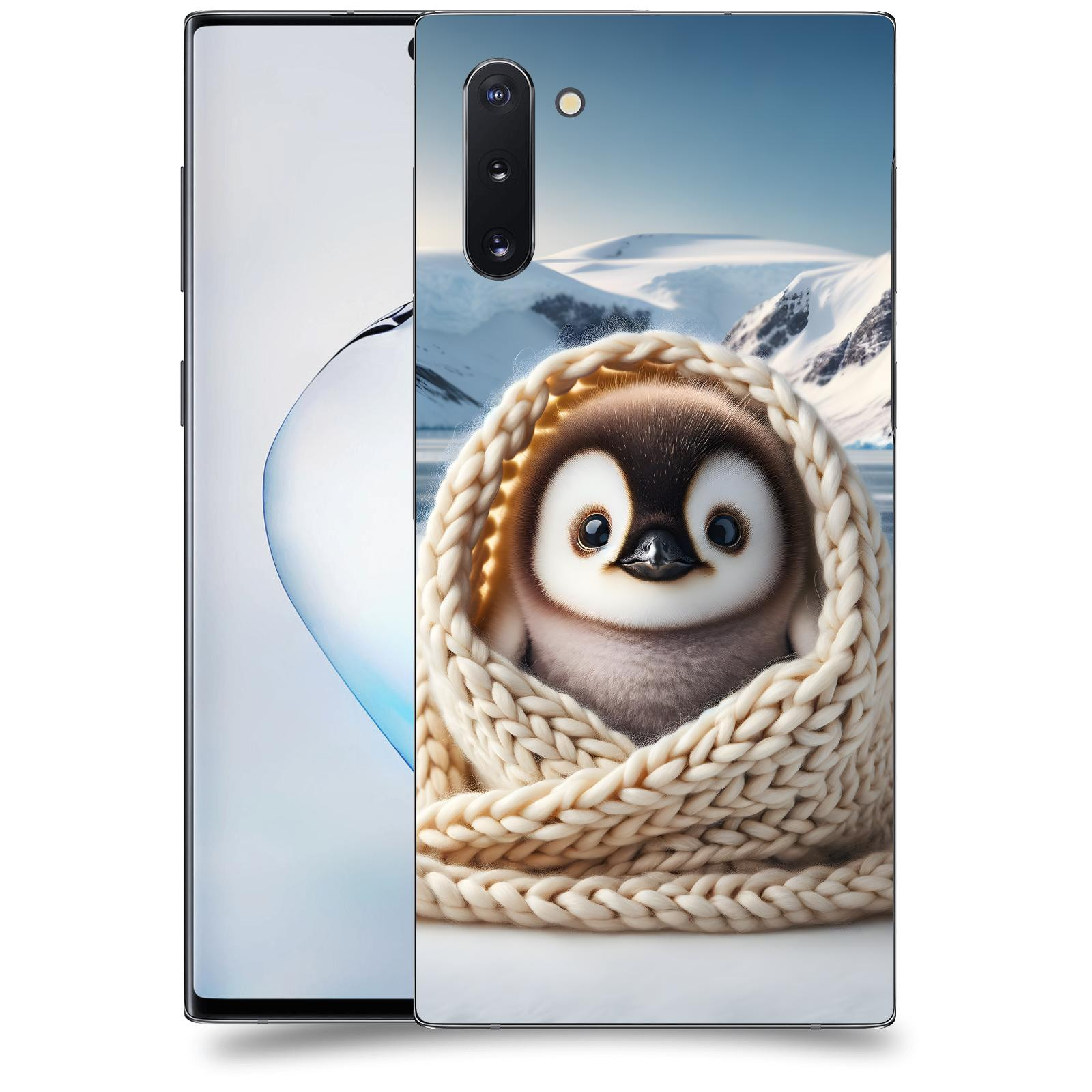 ACOVER Kryt na mobil Samsung Galaxy Note 10 N970F - Tučňák