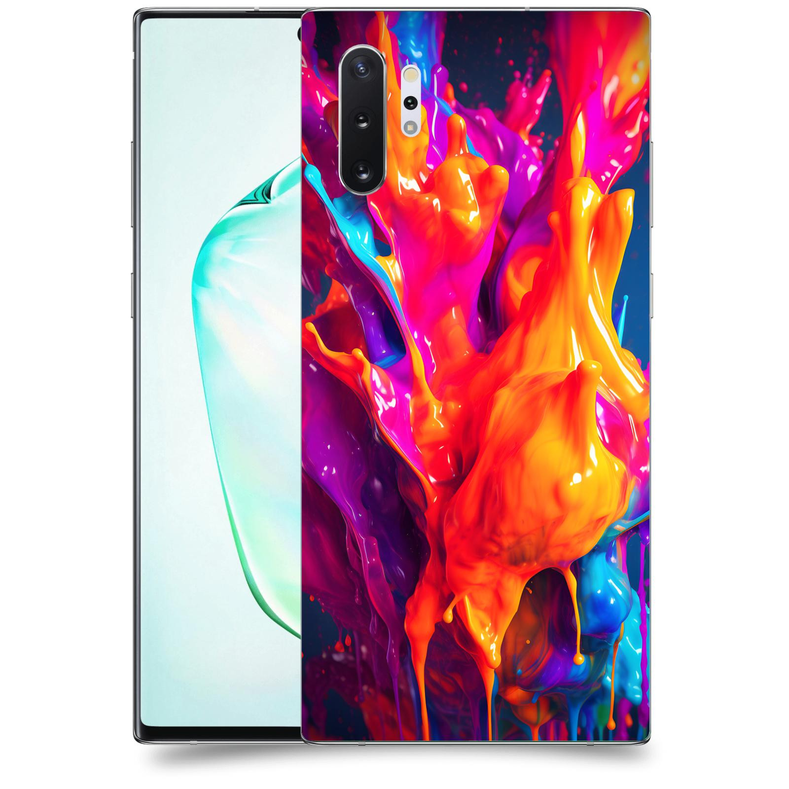 ACOVER Kryt na mobil Samsung Galaxy Note 10+ N975F - Beautiful Liquid I