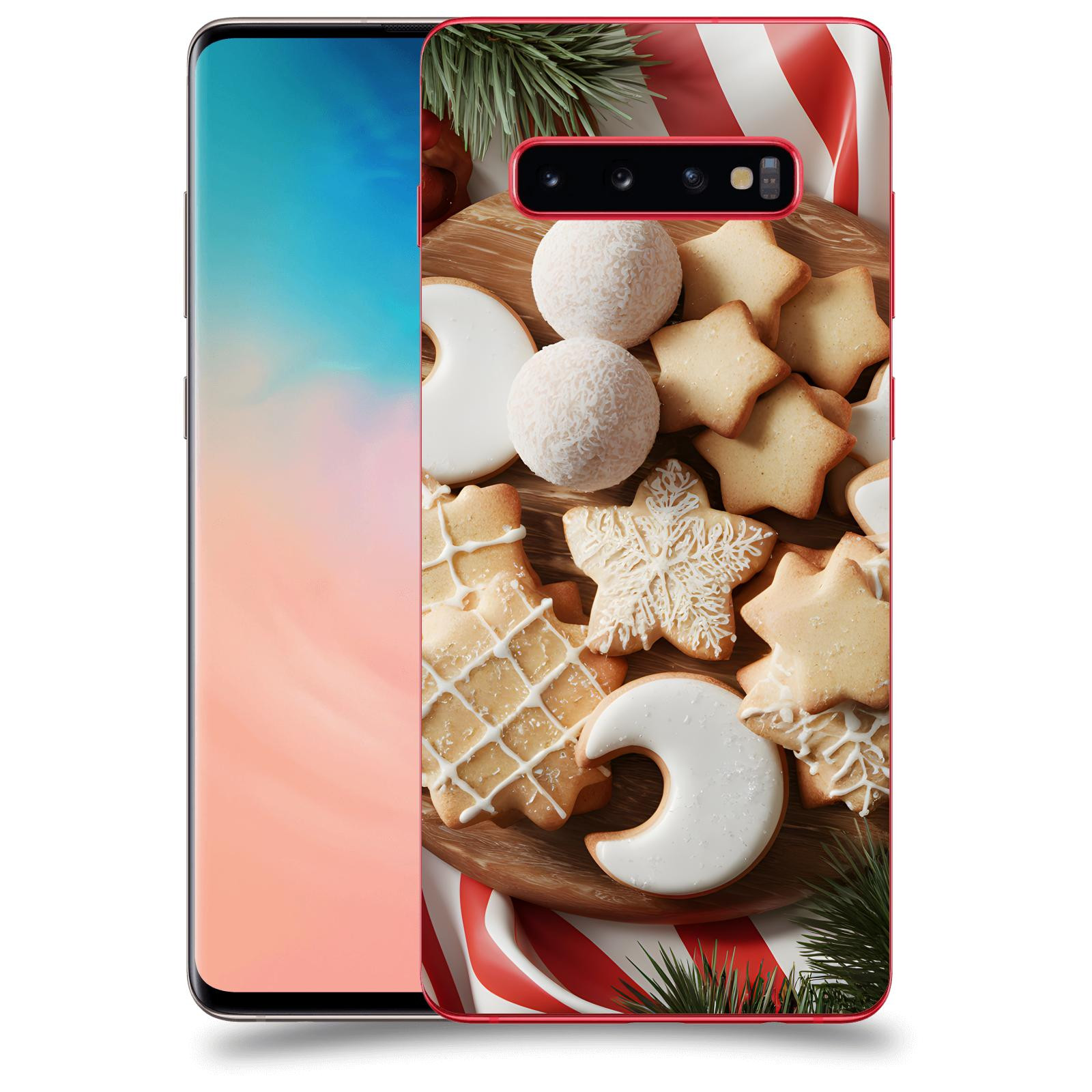 ACOVER Kryt na mobil Samsung Galaxy S10 Plus G975 - Vánoční cukroví 2