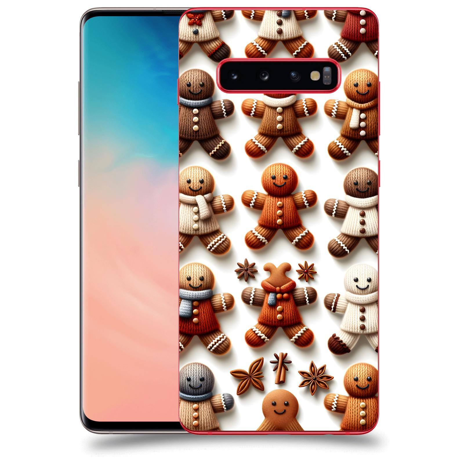 ACOVER Kryt na mobil Samsung Galaxy S10 Plus G975 - Perníčky 2