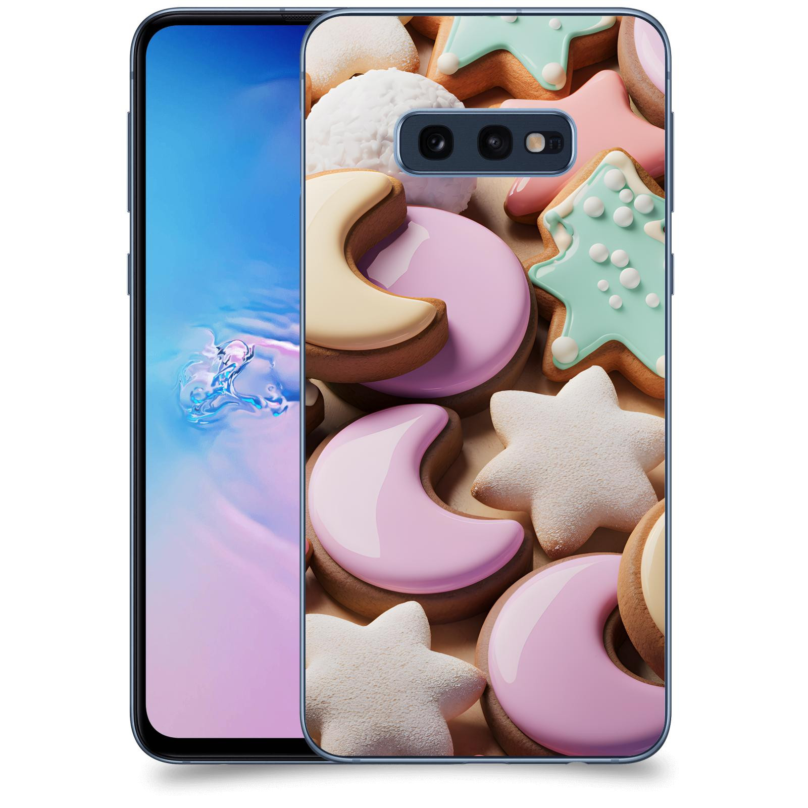 ACOVER Kryt na mobil Samsung Galaxy S10e G970 - Vánoční cukroví
