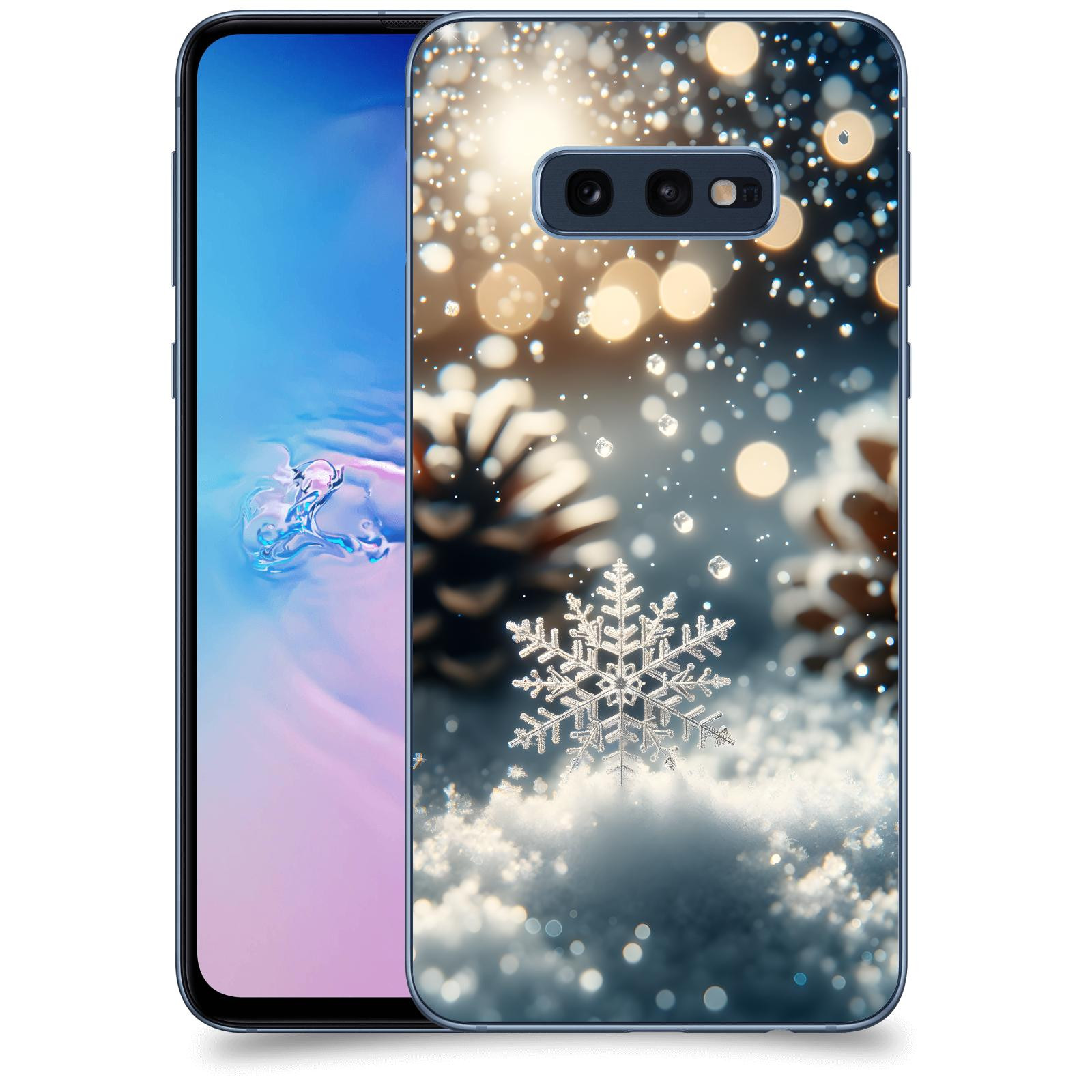 ACOVER Kryt na mobil Samsung Galaxy S10e G970 - Vločka
