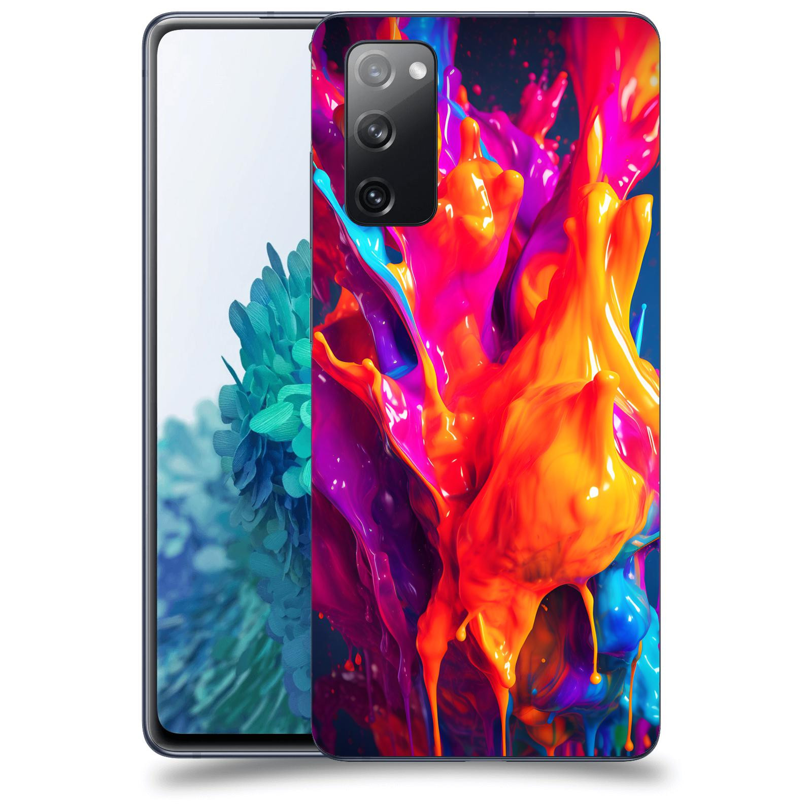 ACOVER Kryt na mobil Samsung Galaxy S20 FE - Beautiful Liquid I