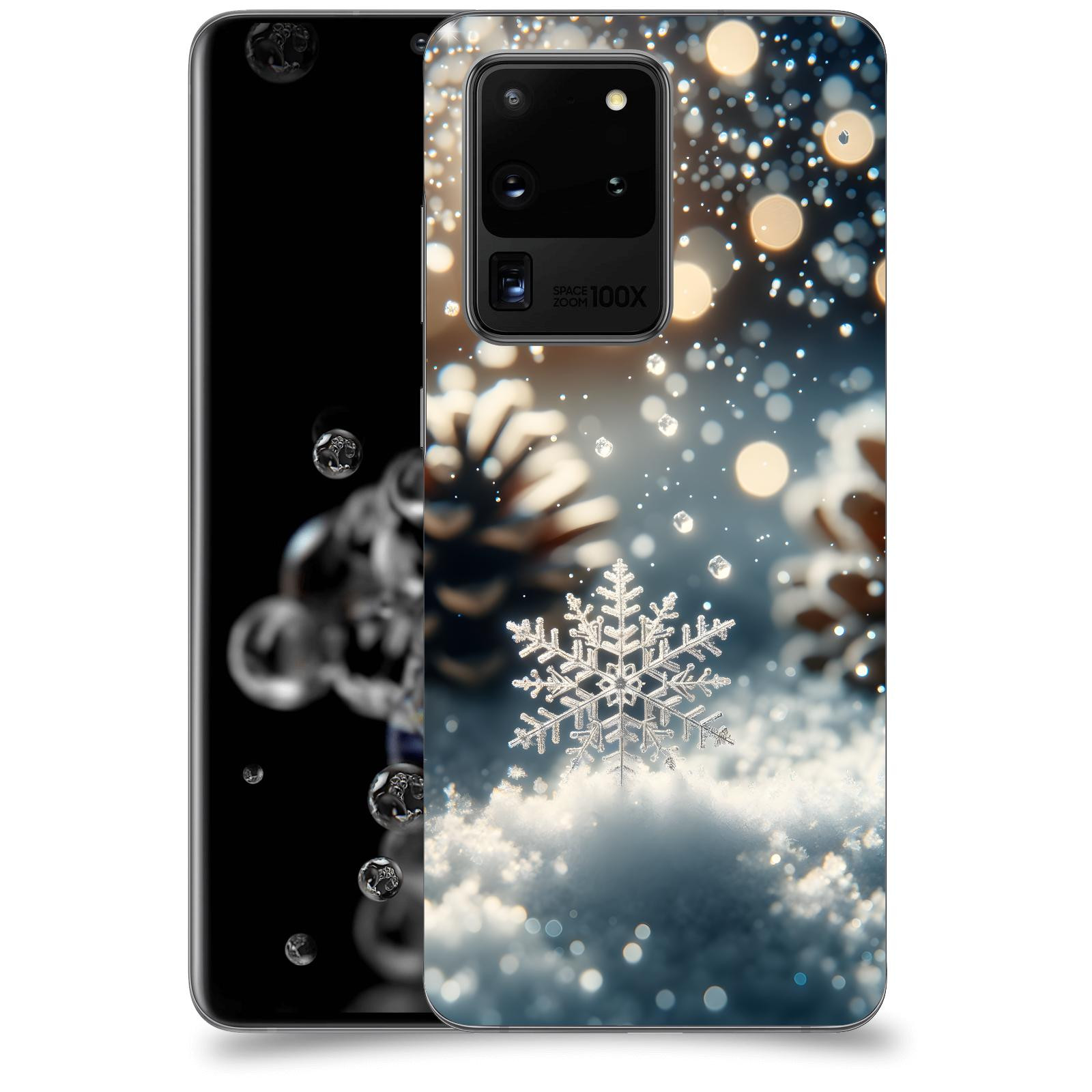 ACOVER Kryt na mobil Samsung Galaxy S20 Ultra 5G G988F - Vločka