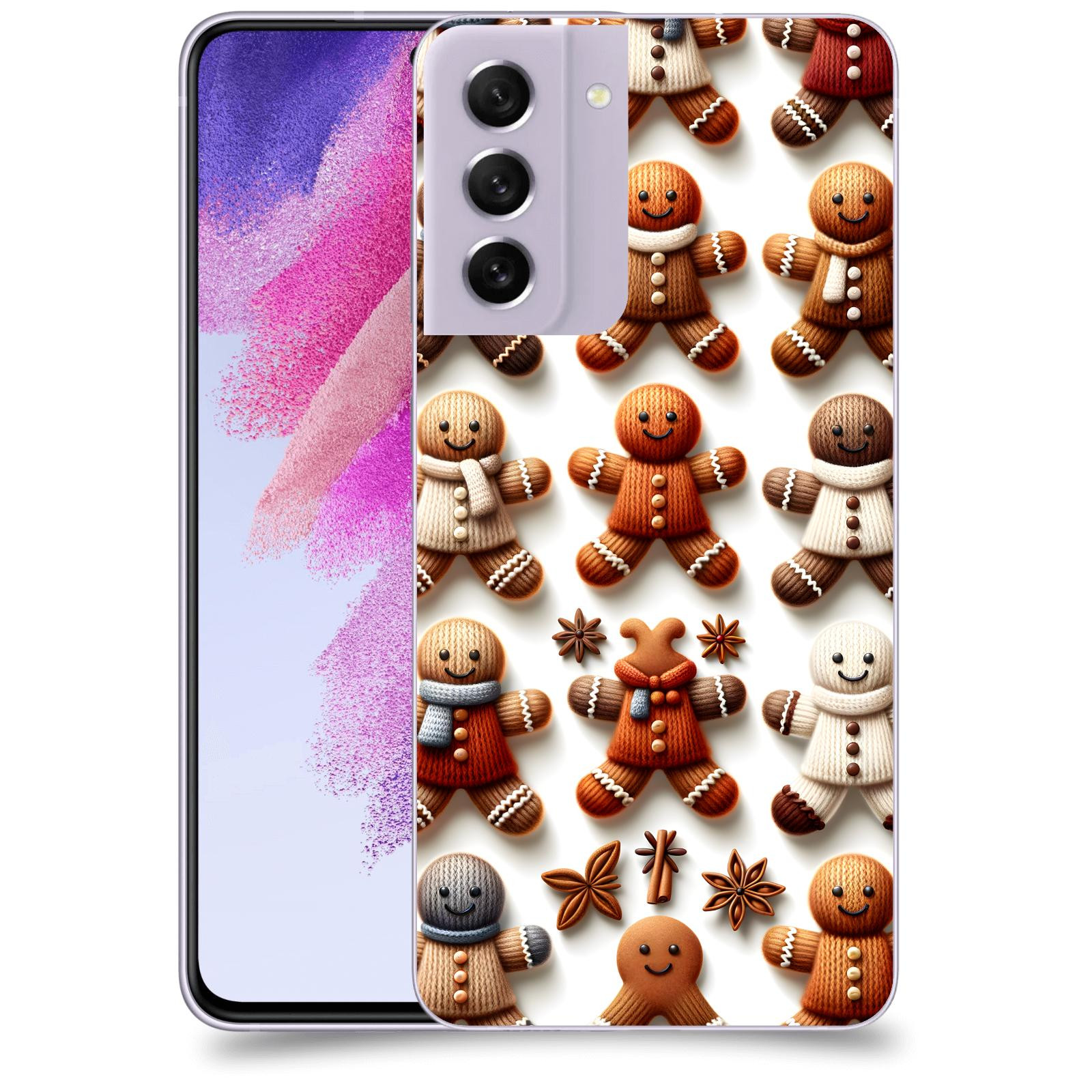 ACOVER Kryt na mobil Samsung Galaxy S21 FE 5G - Perníčky 2