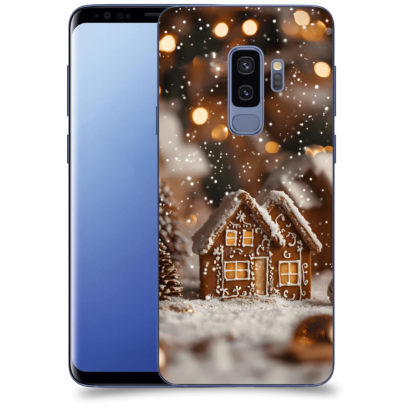 ACOVER Kryt na mobil Samsung Galaxy S9 Plus G965F - Perníková chaloupka