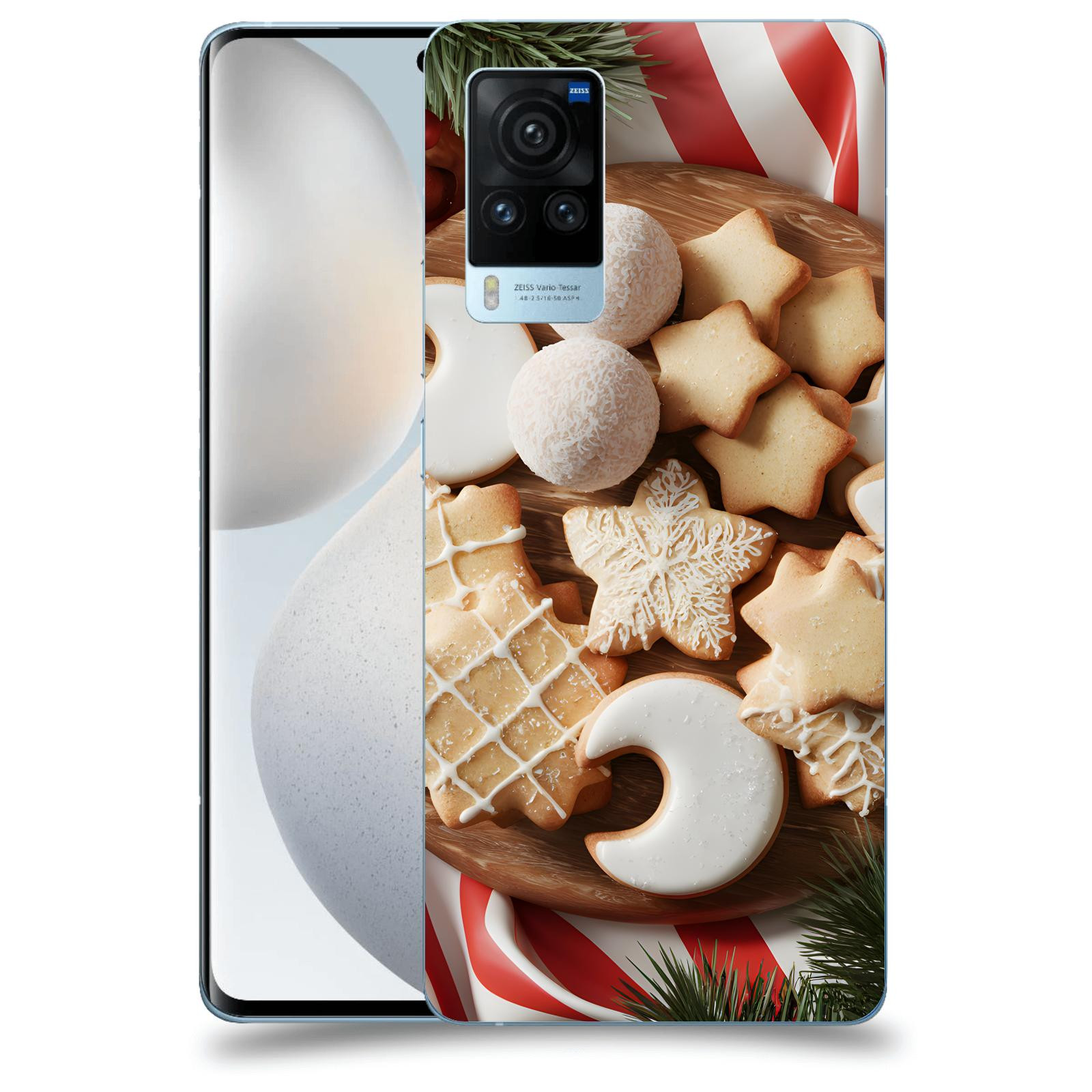 ACOVER Kryt na mobil Vivo X60 Pro 5G - Vánoční cukroví 2
