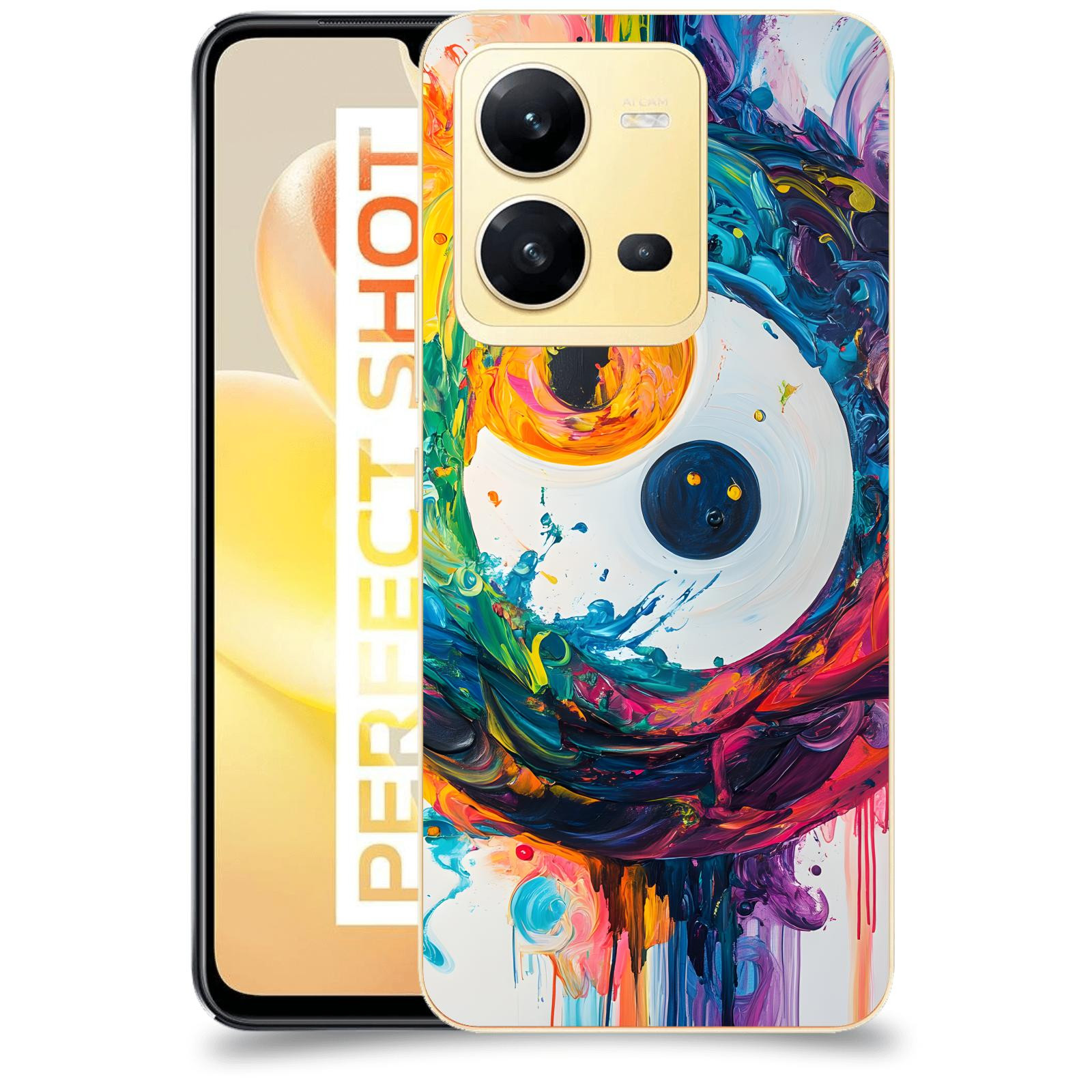 ACOVER Kryt na mobil Vivo X80 Lite - Jin Jang