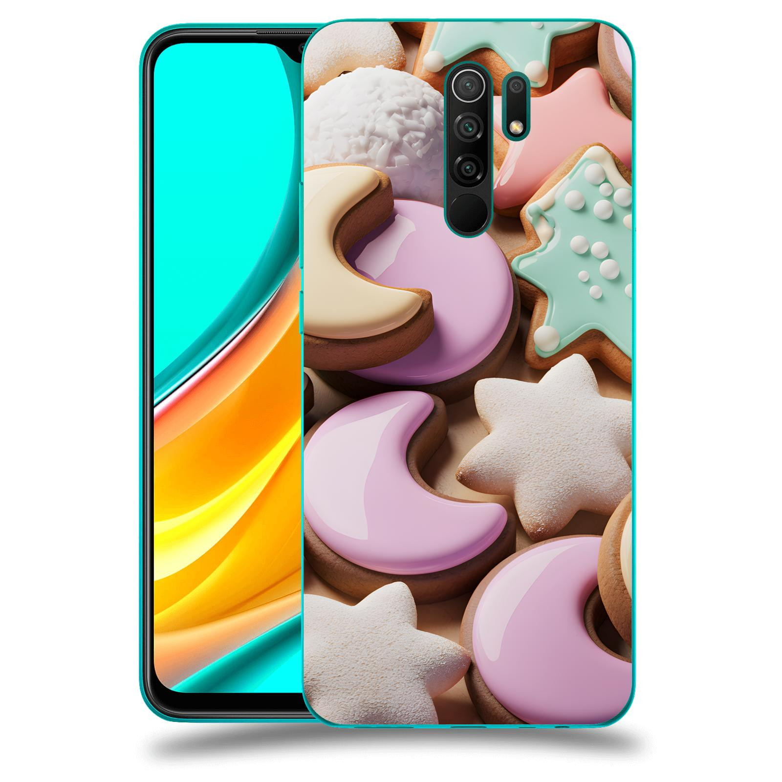 ACOVER Kryt na mobil Xiaomi Mi 9 - Vánoční cukroví