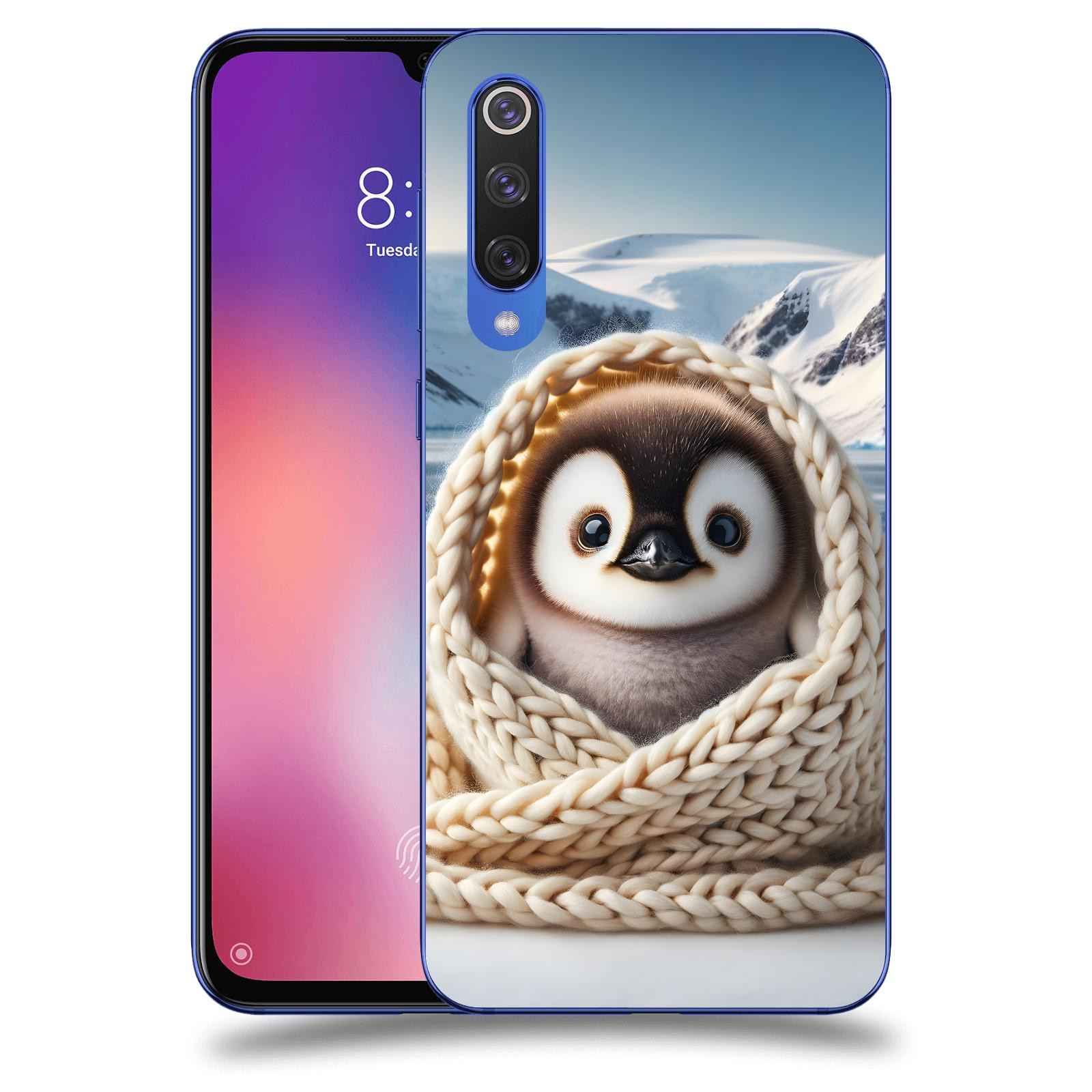 ACOVER Kryt na mobil Xiaomi Mi 9 SE - Tučňák