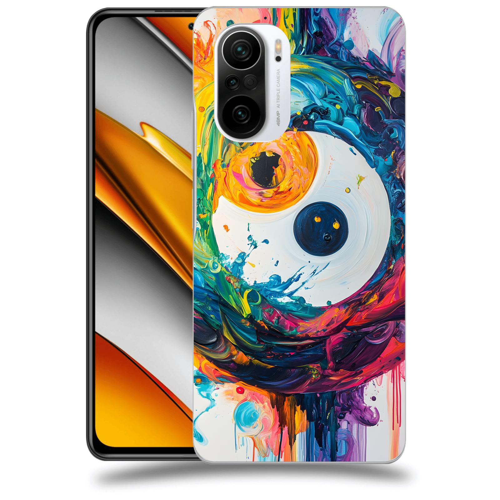 ACOVER Kryt na mobil Xiaomi Poco F3 - Jin Jang